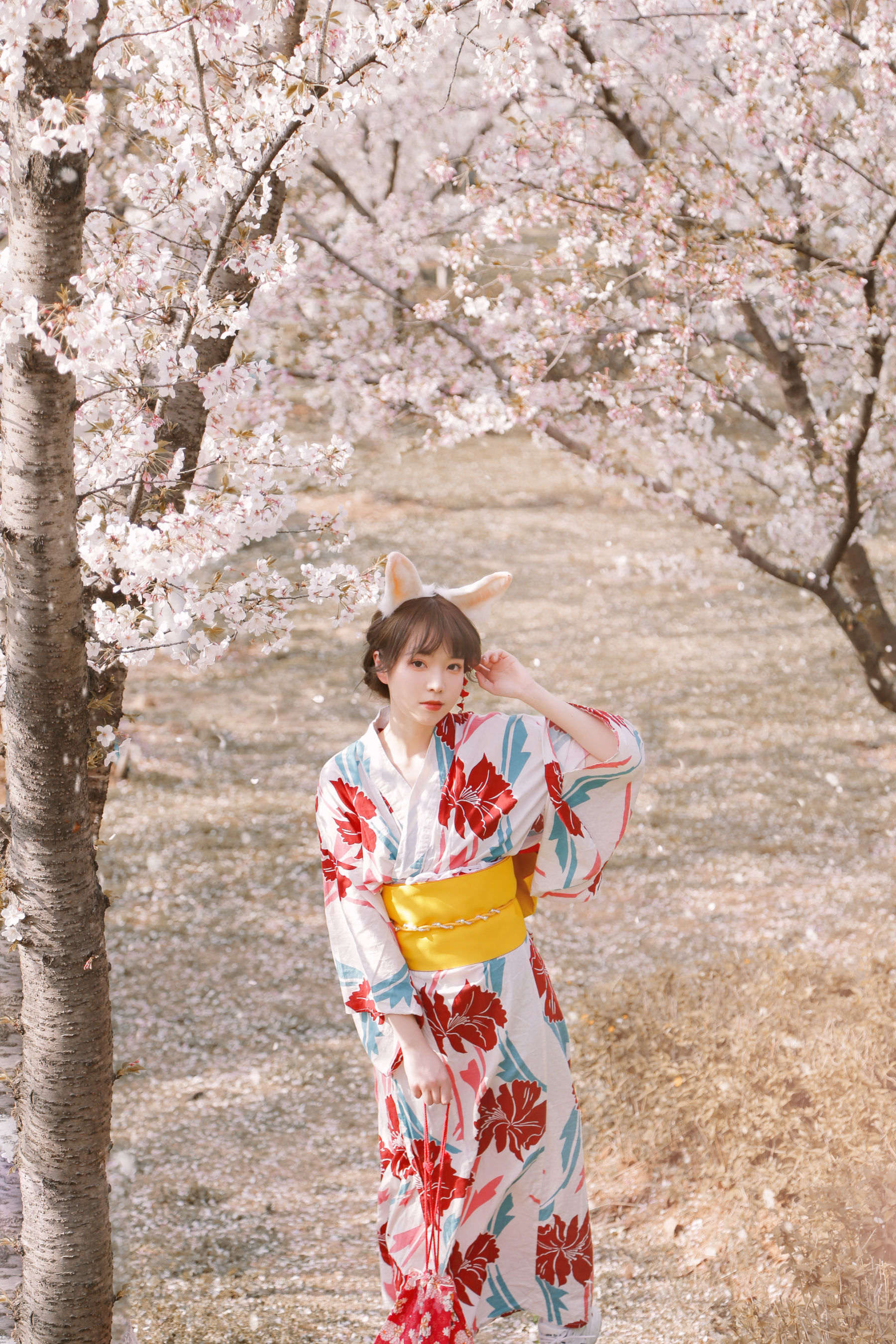 可爱妹子Fushii_海堂 – 樱花兔兔 [34P]