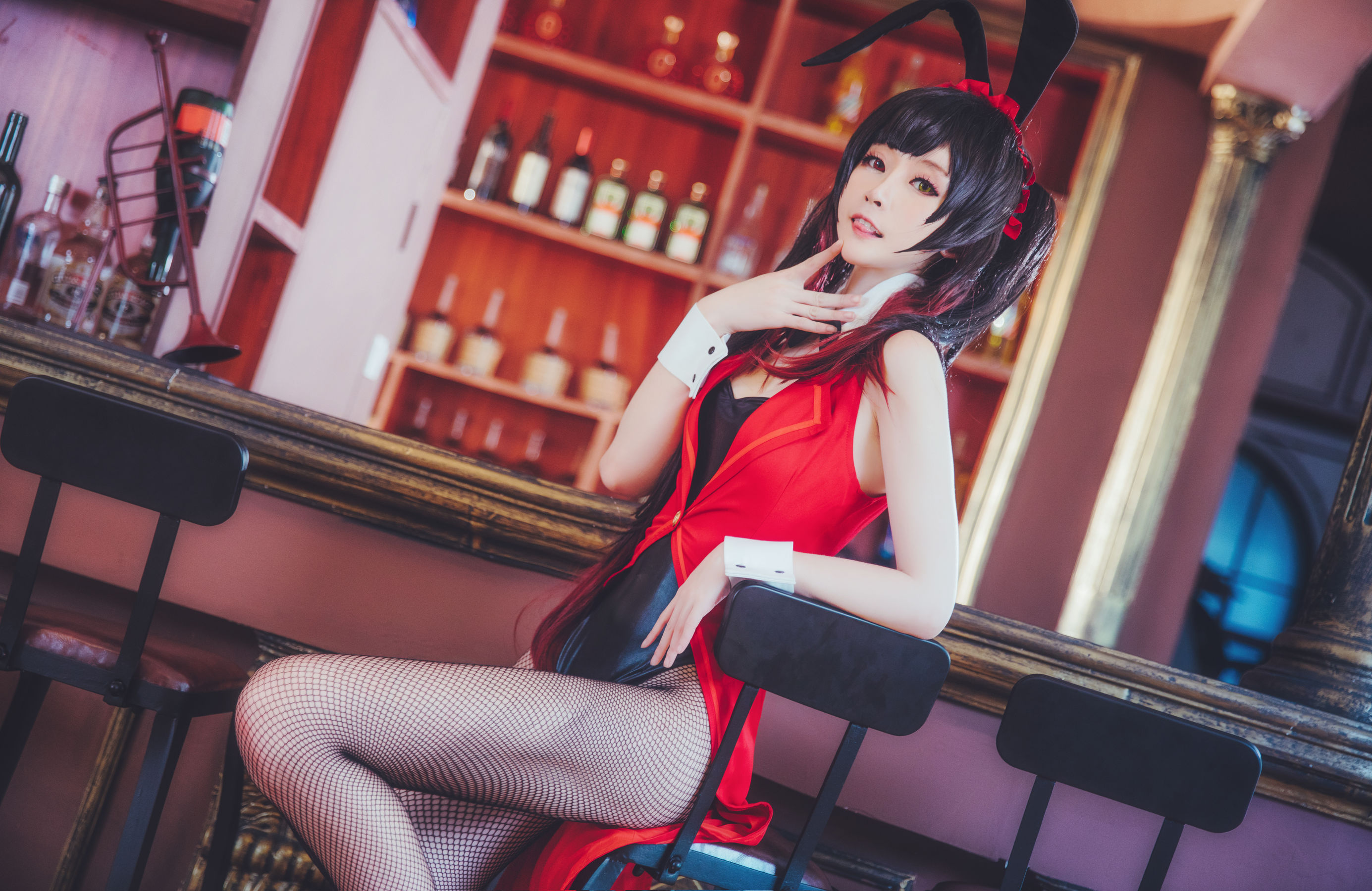 萌宠博主yui金鱼 狂三兔女郎 [9P]