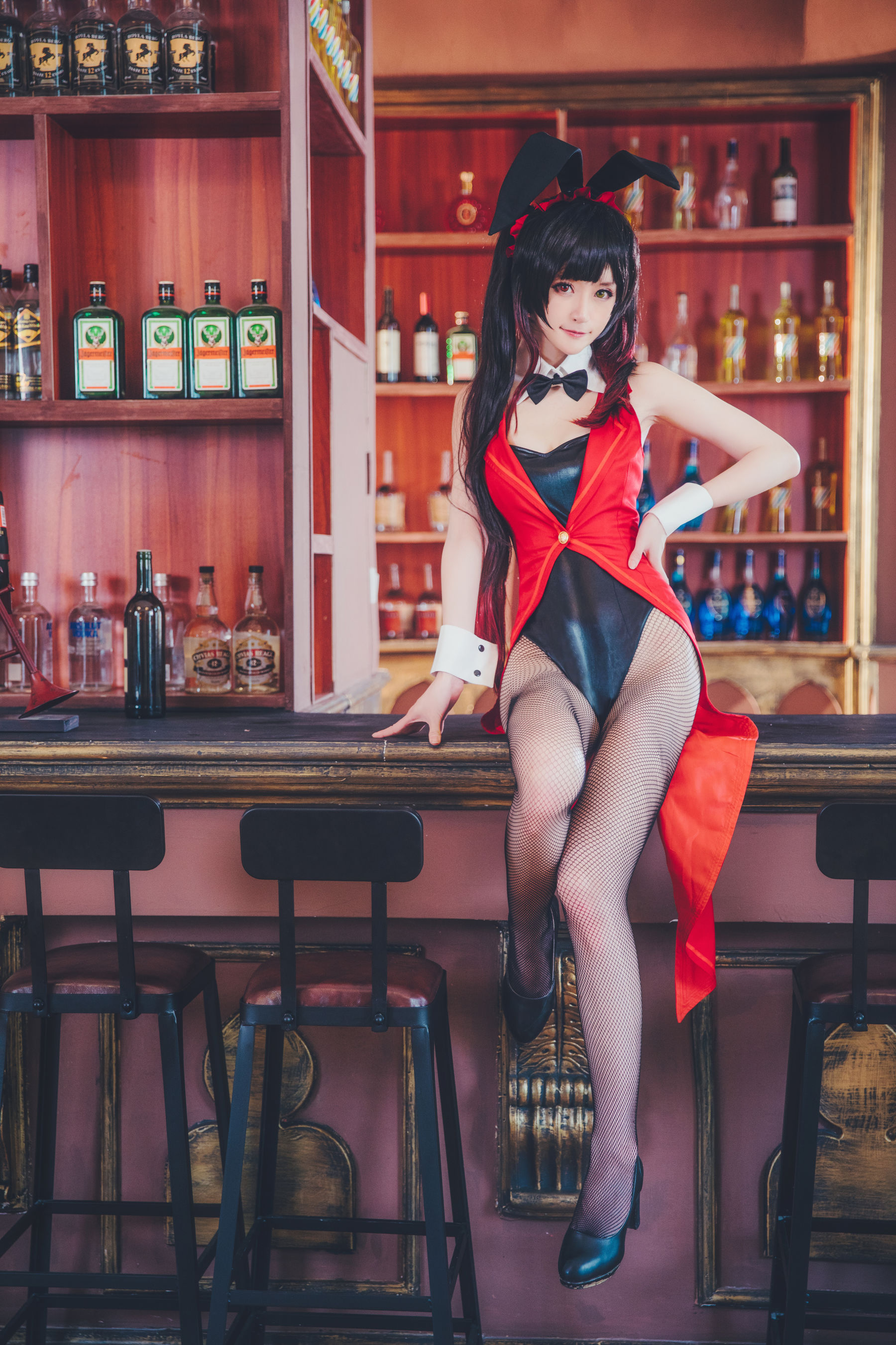 萌宠博主yui金鱼 狂三兔女郎 [9P]