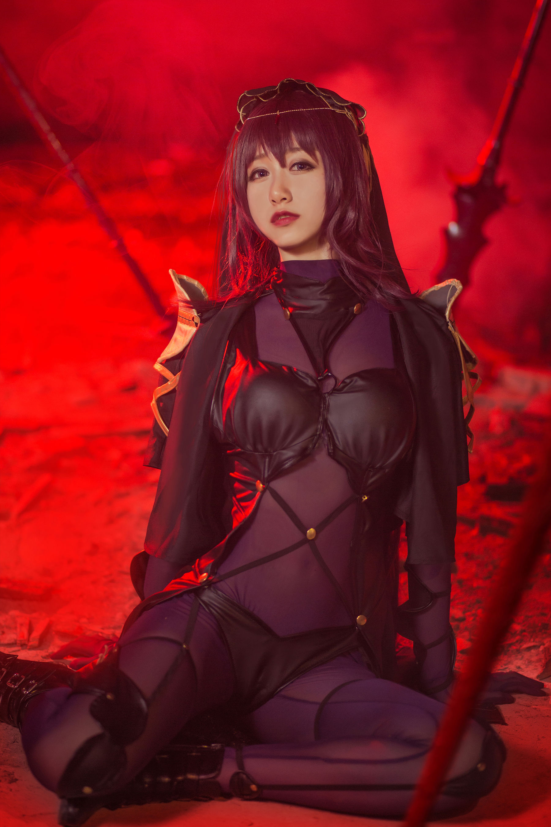 [萝莉COS] 木绵绵OwO – 斯卡哈 [17P]