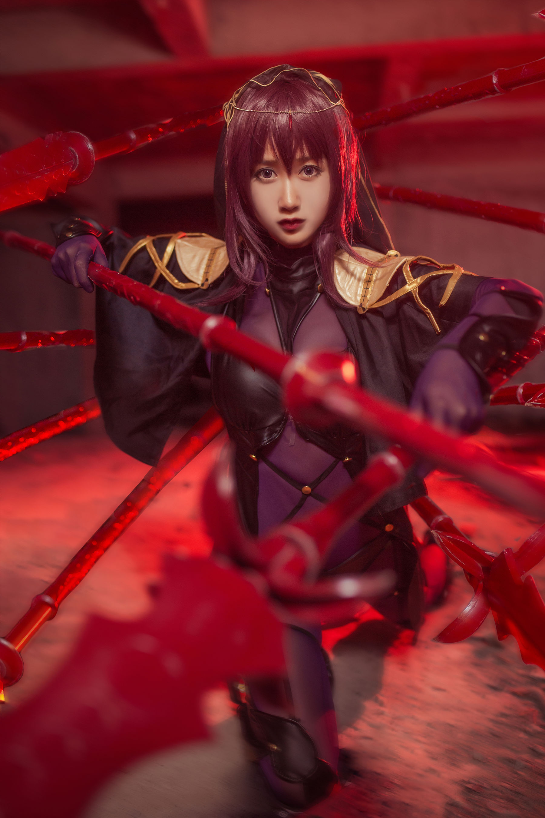 [萝莉COS] 木绵绵OwO – 斯卡哈 [17P]