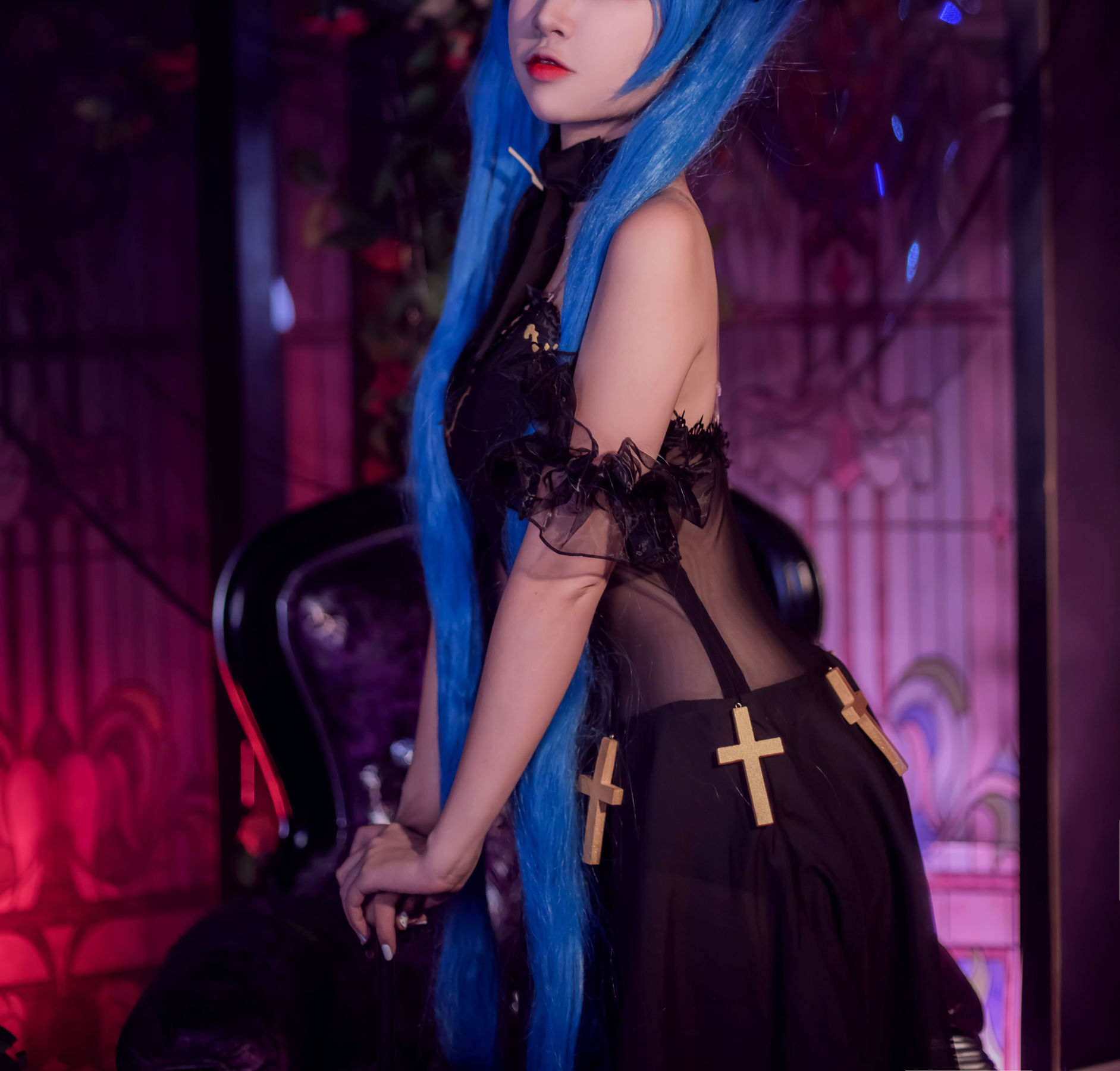 [Cosplay写真] 人气Coser二佐Nisa – 初音 [29P]
