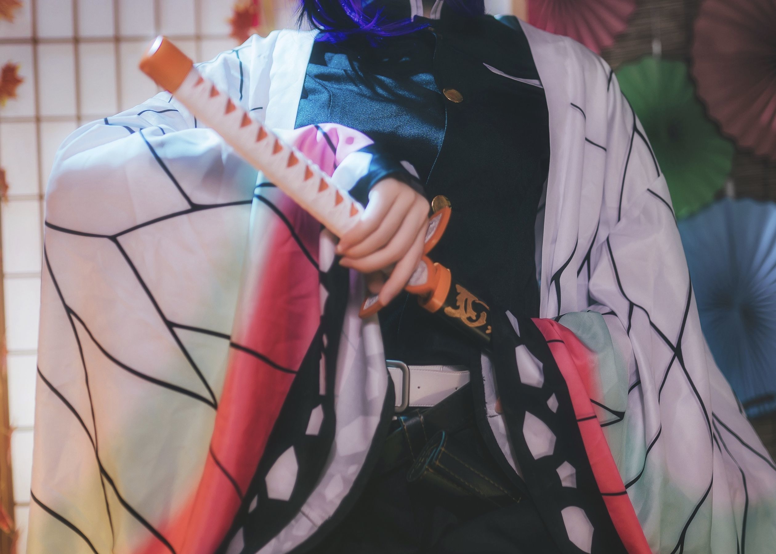 动漫博主南桃Momoko – 蝴蝶忍队服 [14P]