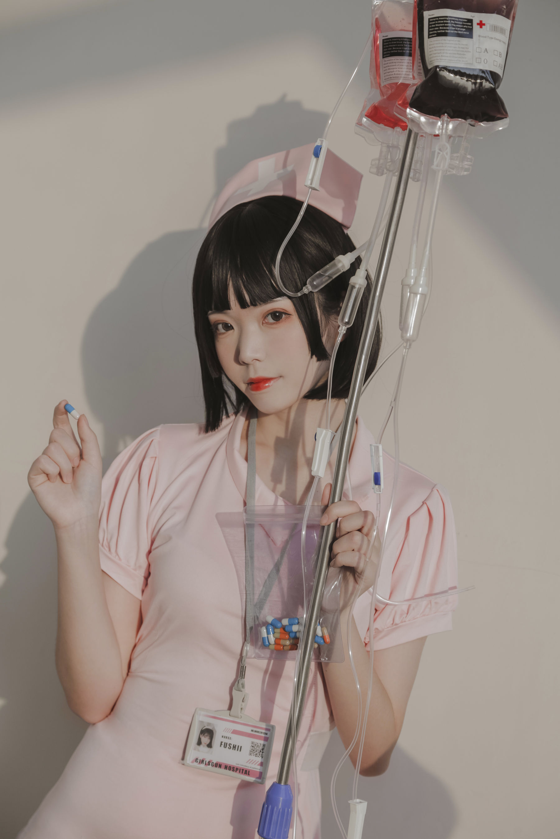 可爱妹子Fushii_海堂 – 护士 [40P]