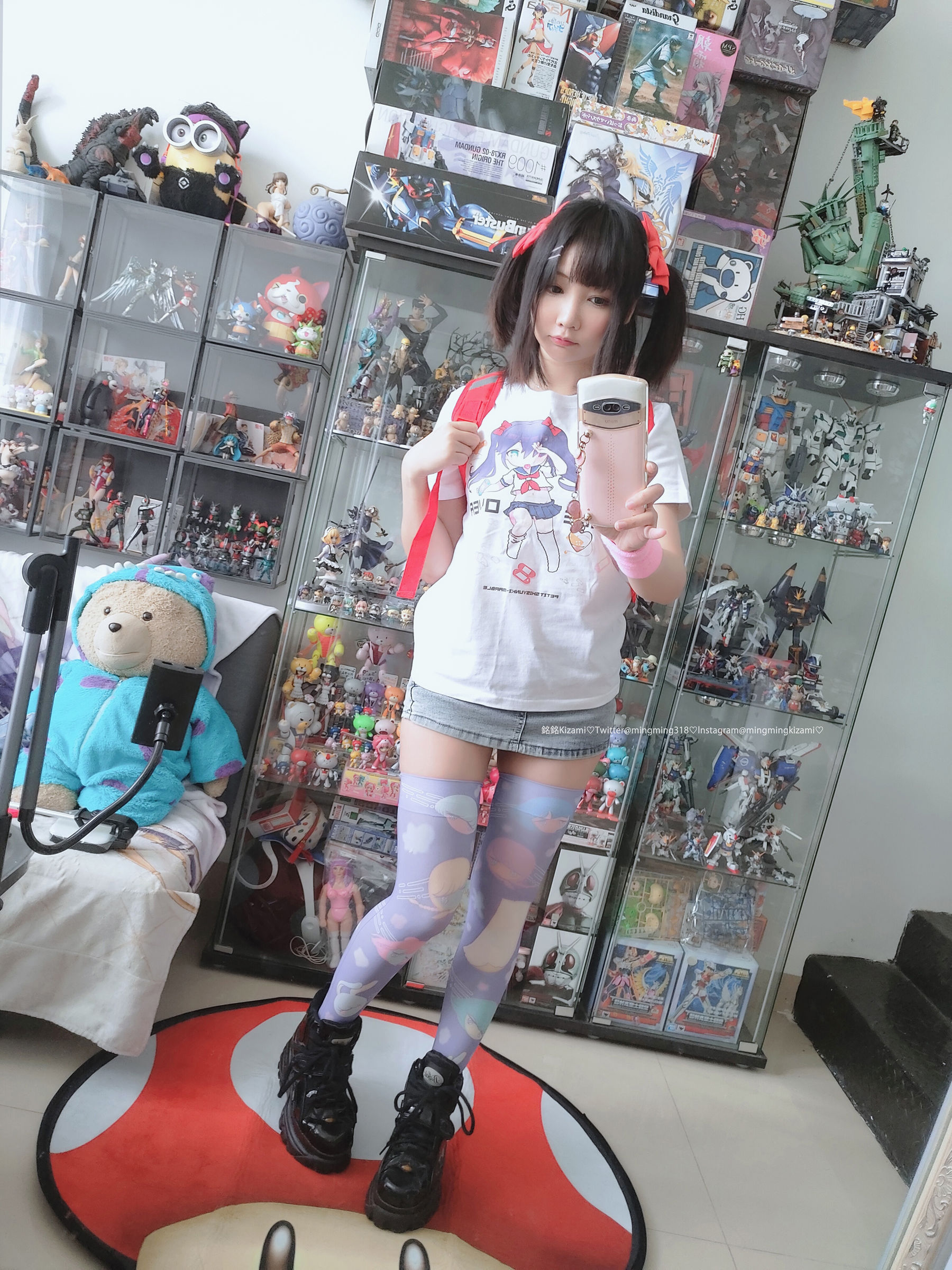 銘銘Kizami 自撮りVol.24 二次元少女 [69P]