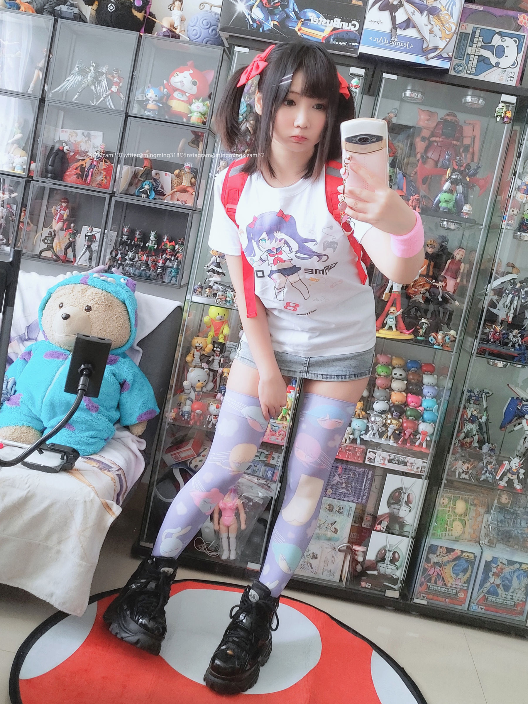 銘銘Kizami 自撮りVol.24 二次元少女 [69P]