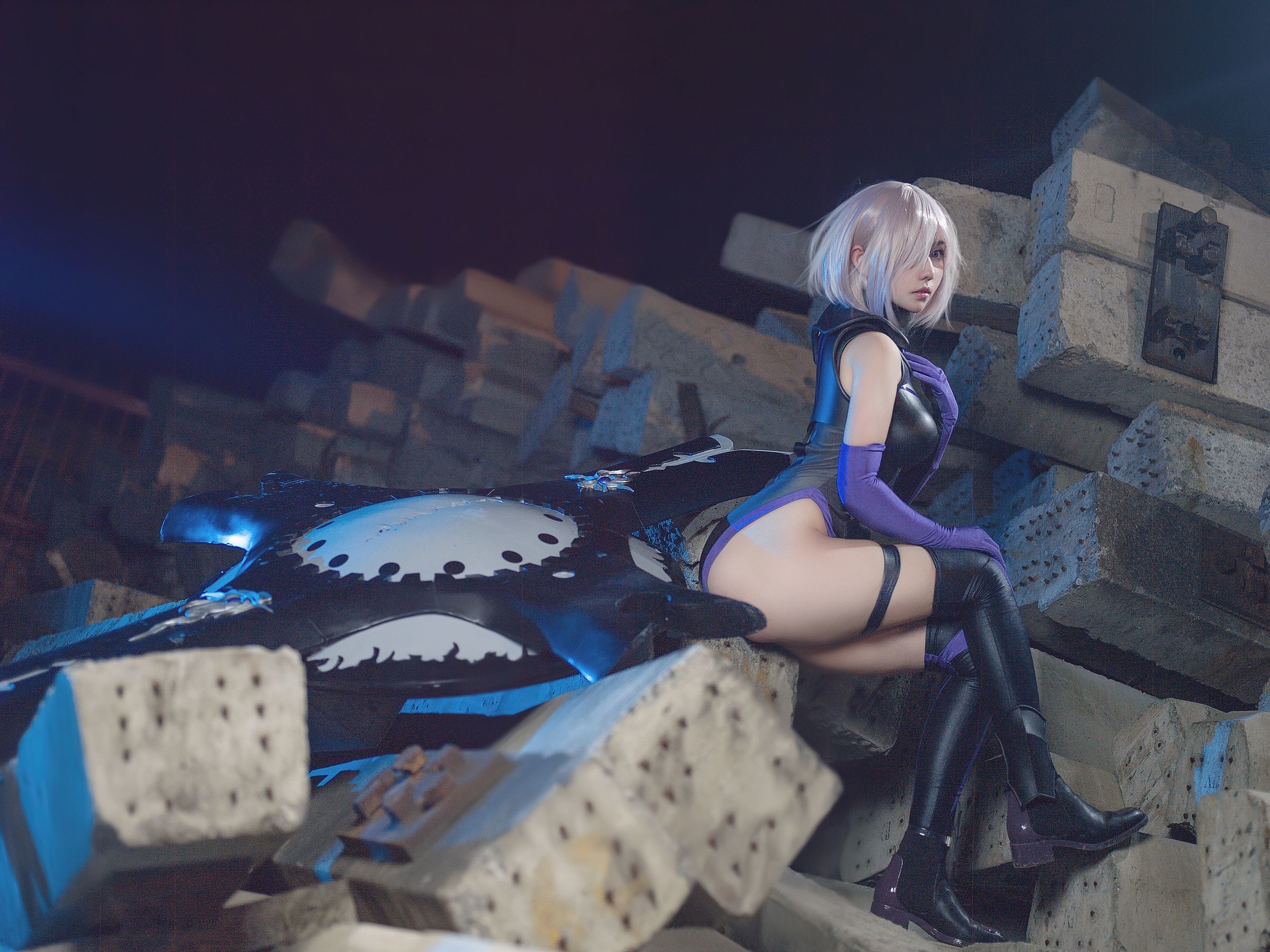 微博福利姬镜酱 玛修 [9P]