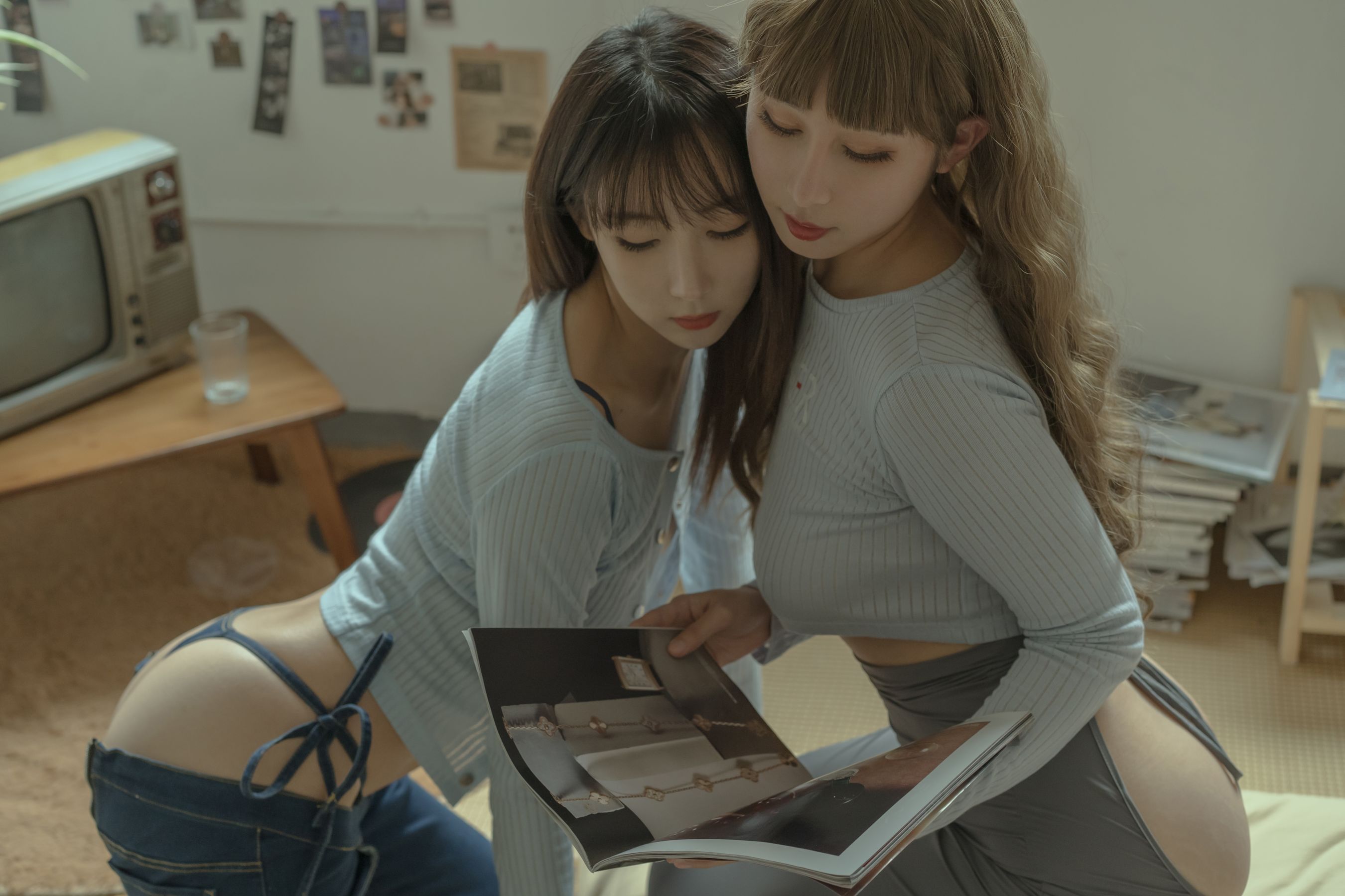 云溪溪 – 奶桃 日系百合 [60P]