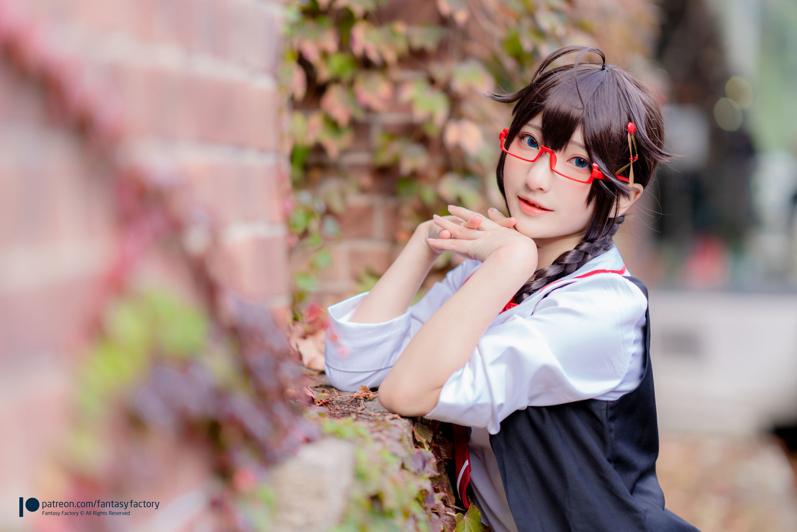 小丁 2020.04 [Fantasy Factory] 女仆 情趣 兔耳 [106P]