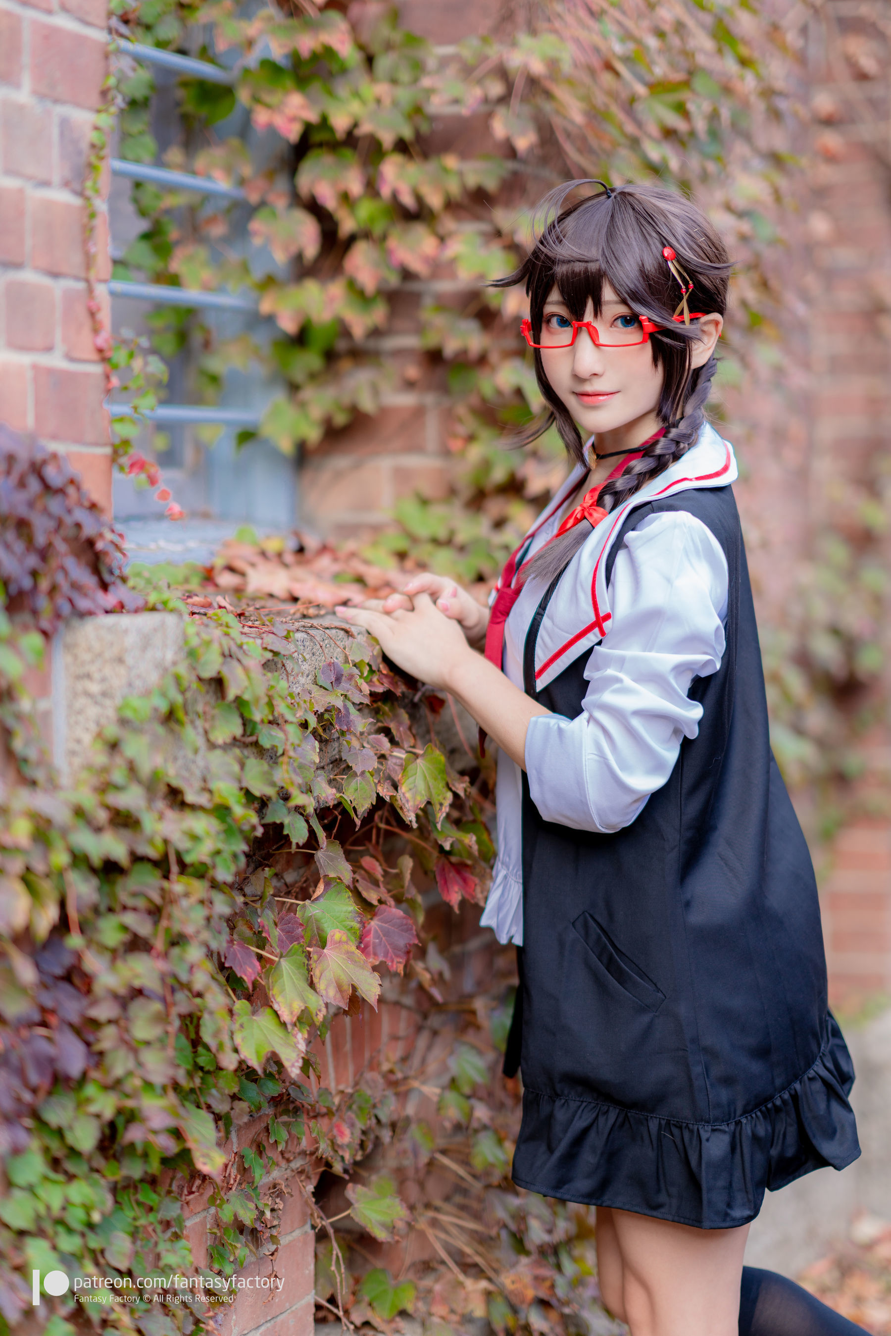 小丁 2020.04 [Fantasy Factory] 女仆 情趣 兔耳 [106P]