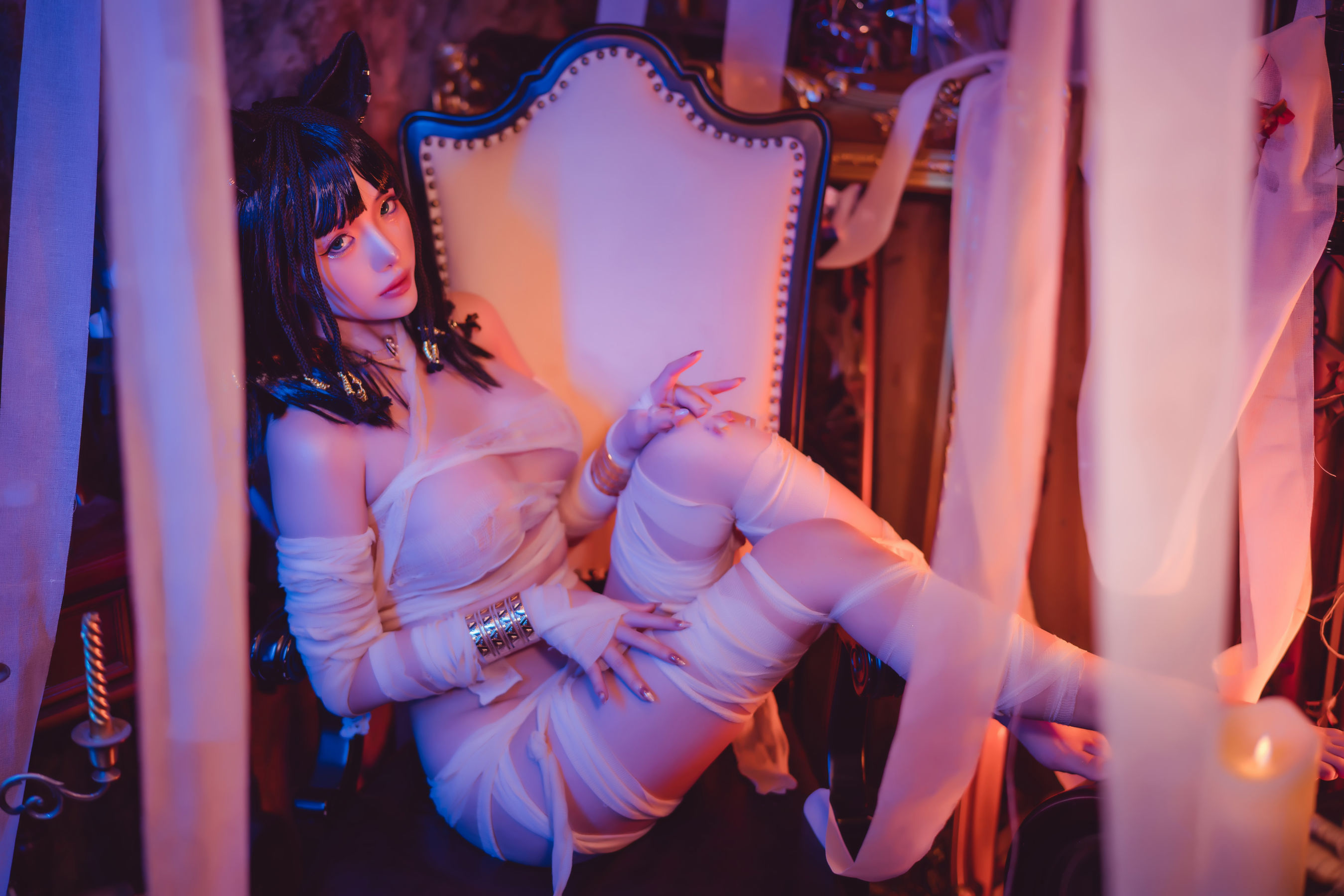 动漫博主雯妹 – 木乃伊 [36P]