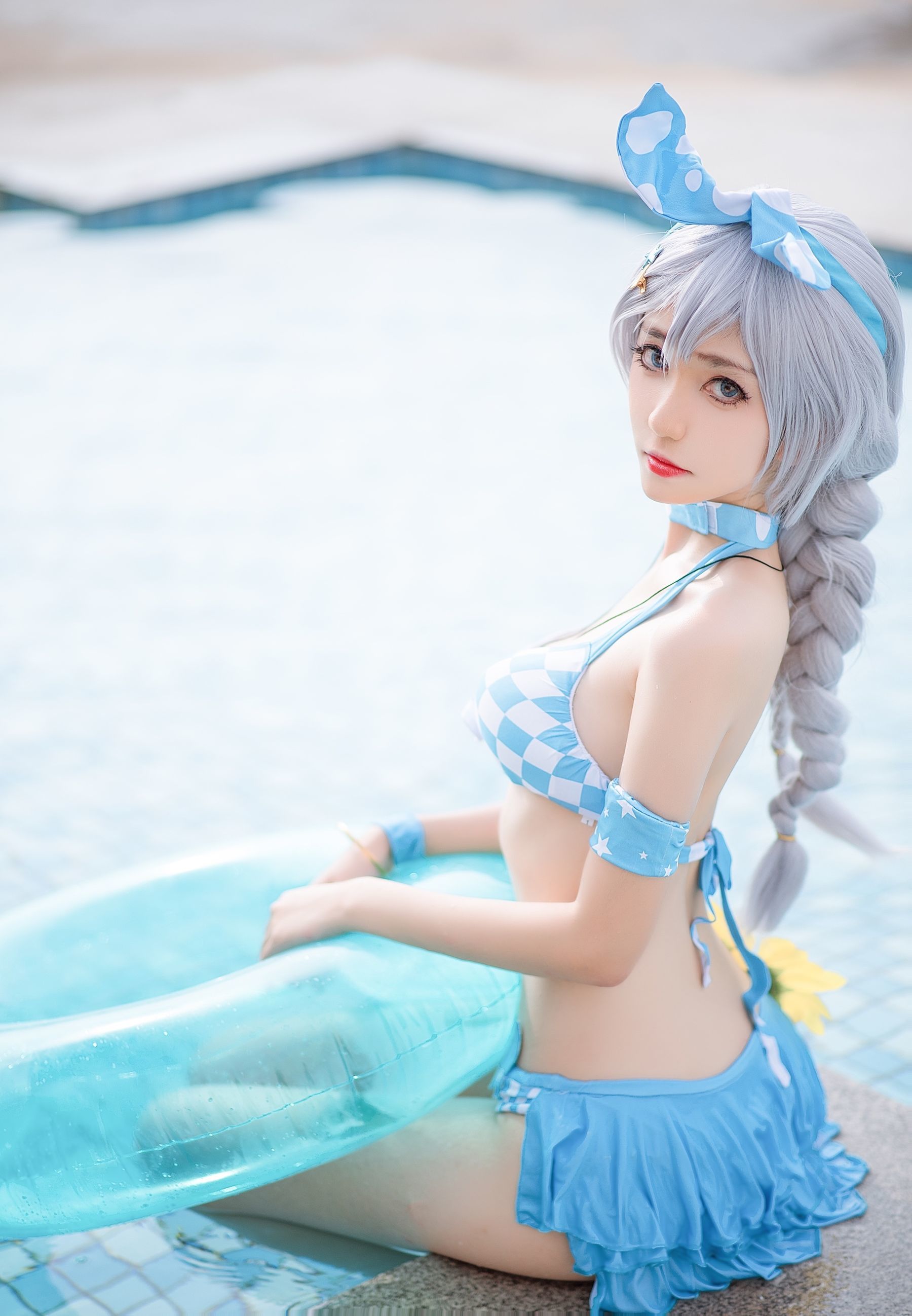 动漫博主南桃Momoko 琪亚娜泳装 [15P]