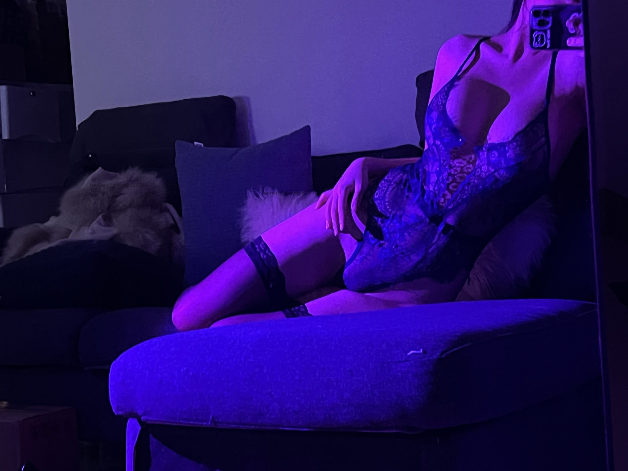 萌系小姐姐-白烨- – 夜色妖姬 [75P]