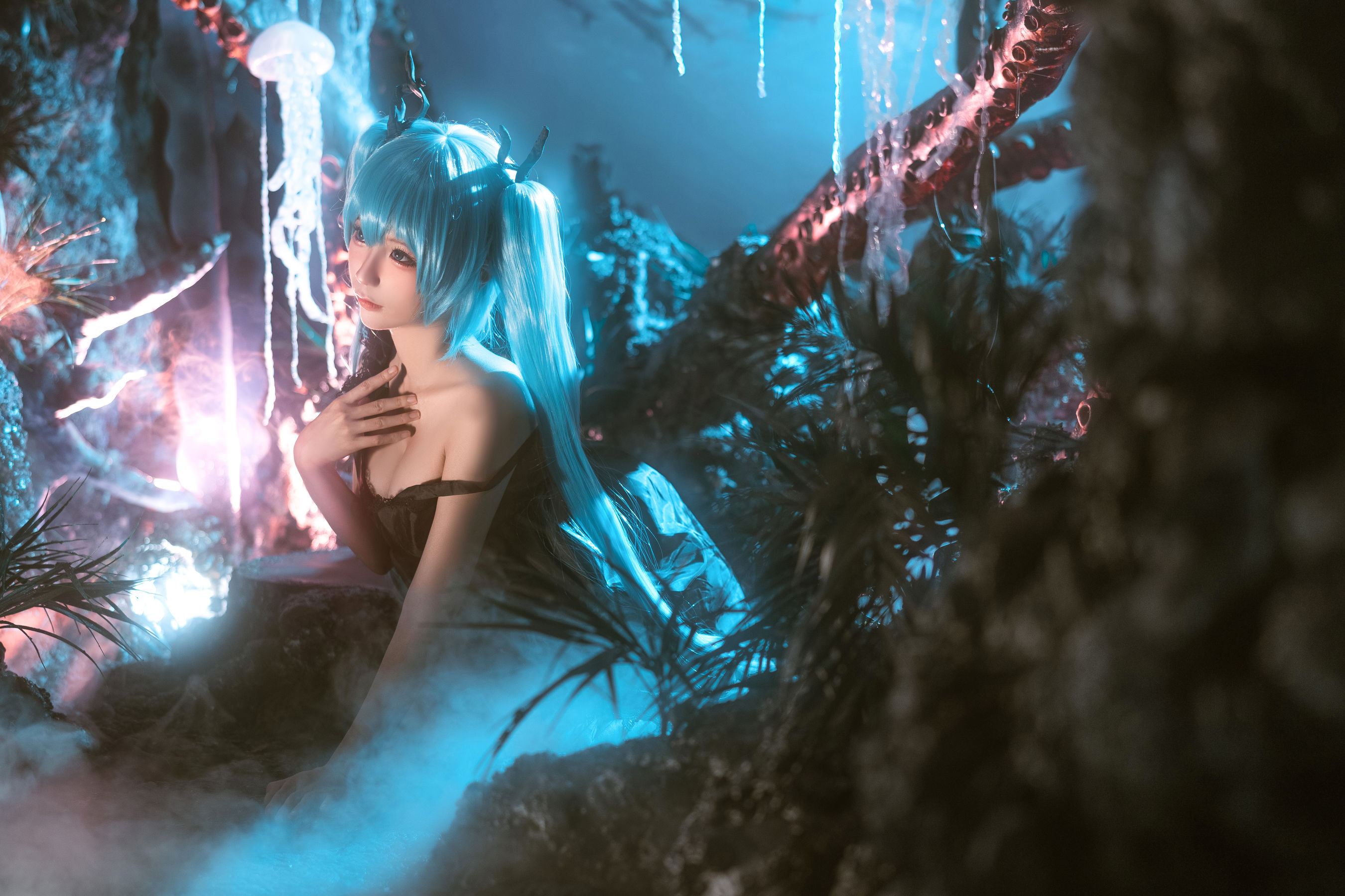 动漫博主蠢沫沫 – 深海少女 [44P]