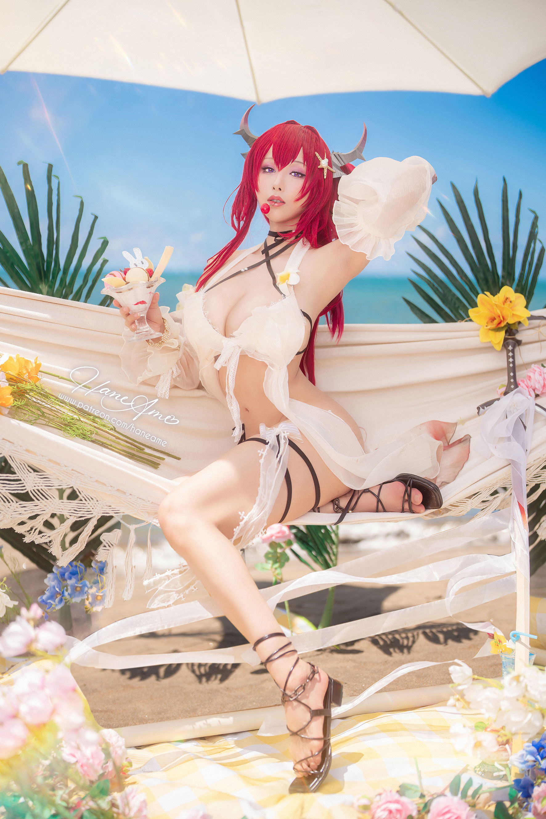 Hane Ame 雨波 – Arknights Surtr 泳裝 [38P]