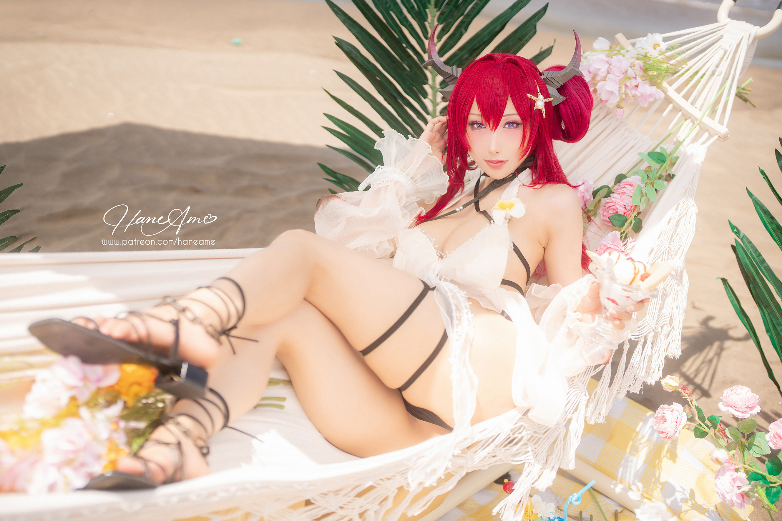 Hane Ame 雨波 – Arknights Surtr 泳裝 [38P]