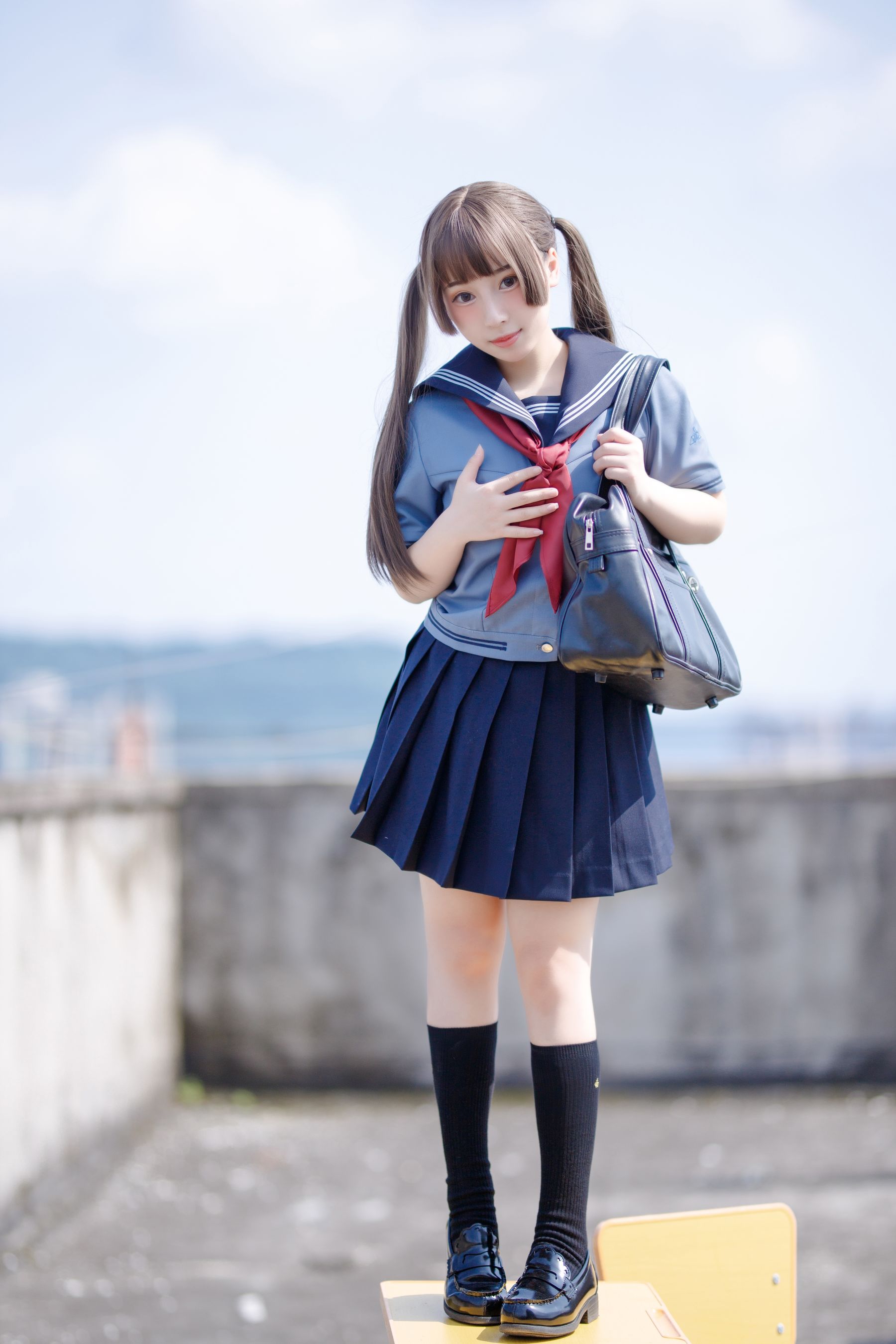 胡桃猫Kurumineko – 天台的爱之告白 [121P]