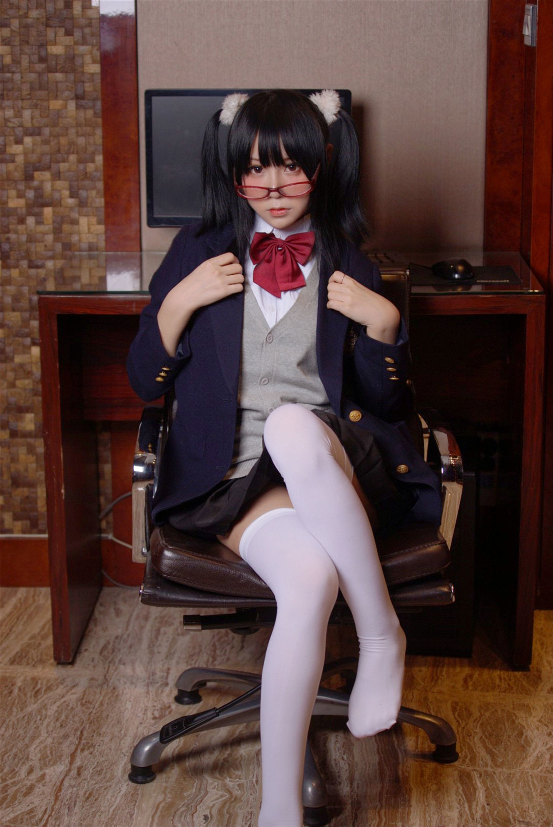 [萝莉COS] 白银&#038;摇摇乐 – 姐妹丝诱 [107P]