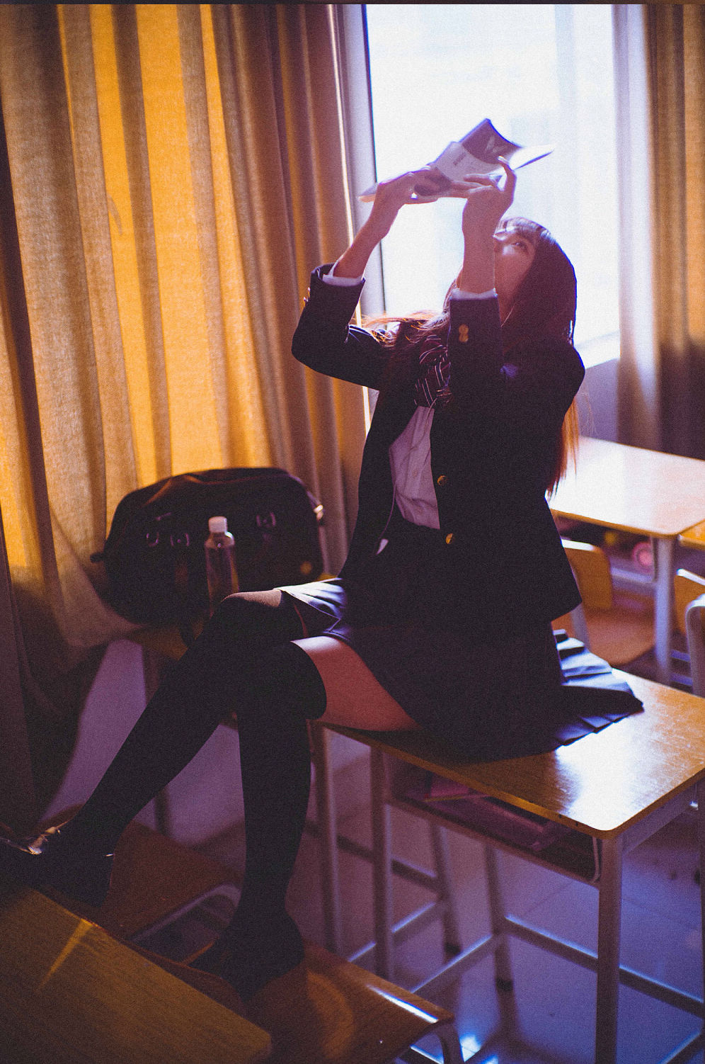 萌系小野妹子w 冬装JK [17P]