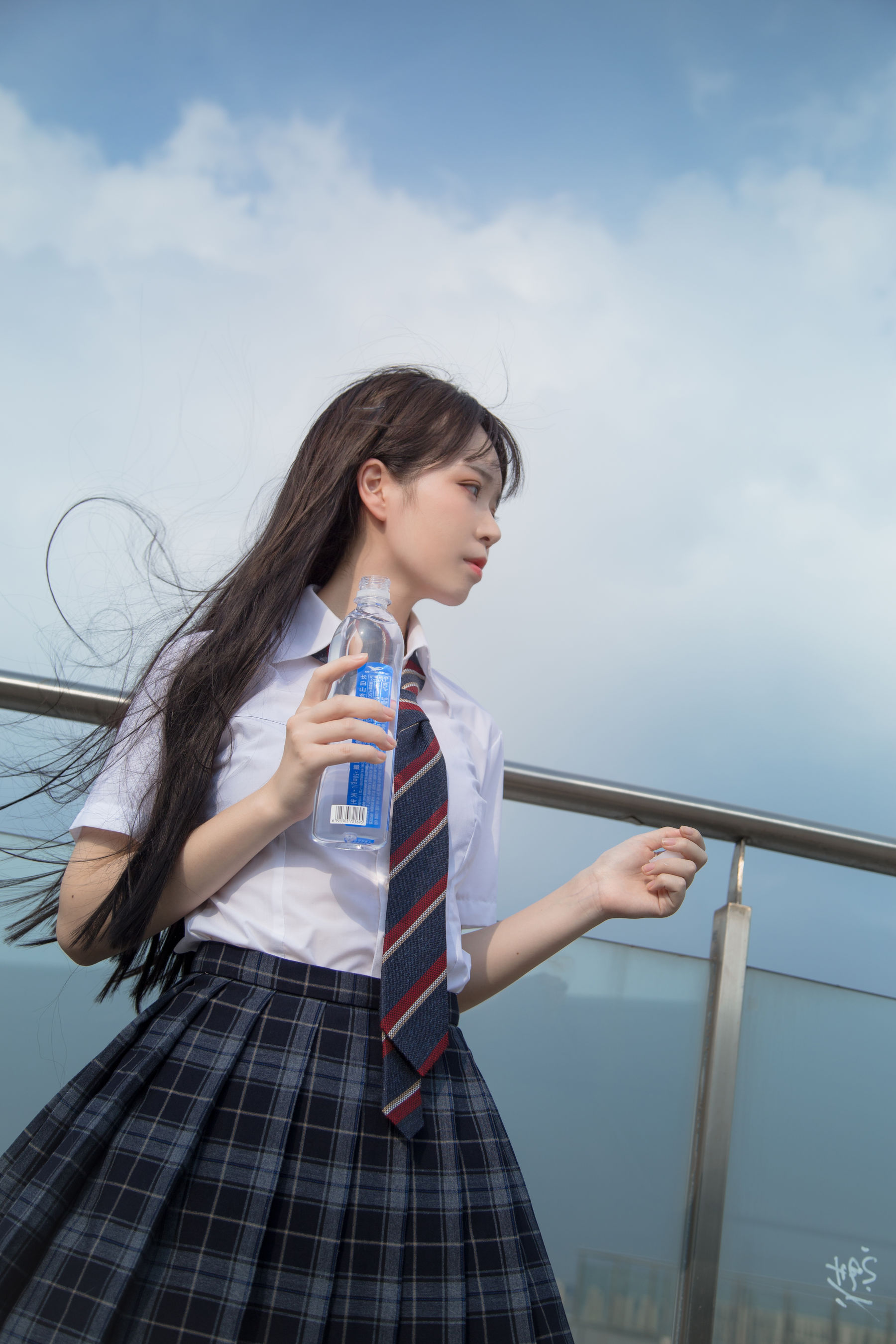 可爱妹子Fushii_海堂 – 饮水 [17P]