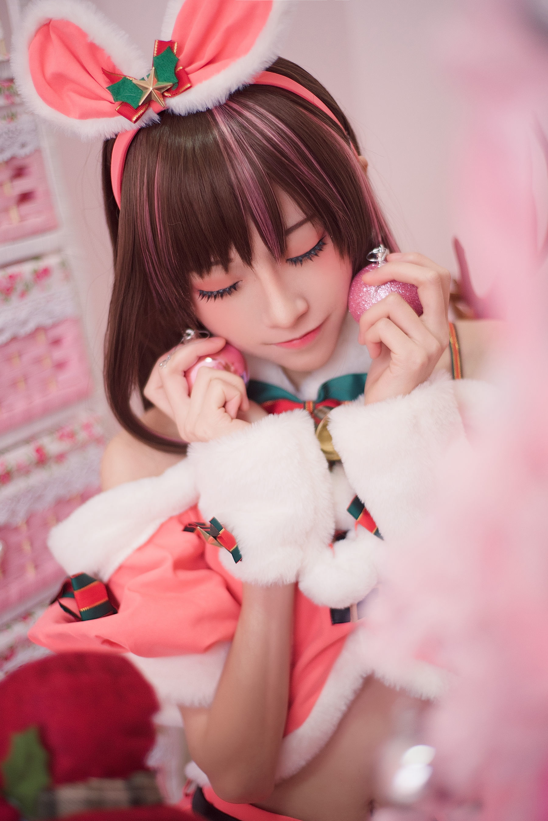 动漫博主Kitaro_绮太郎 圣诞节2 [20P]