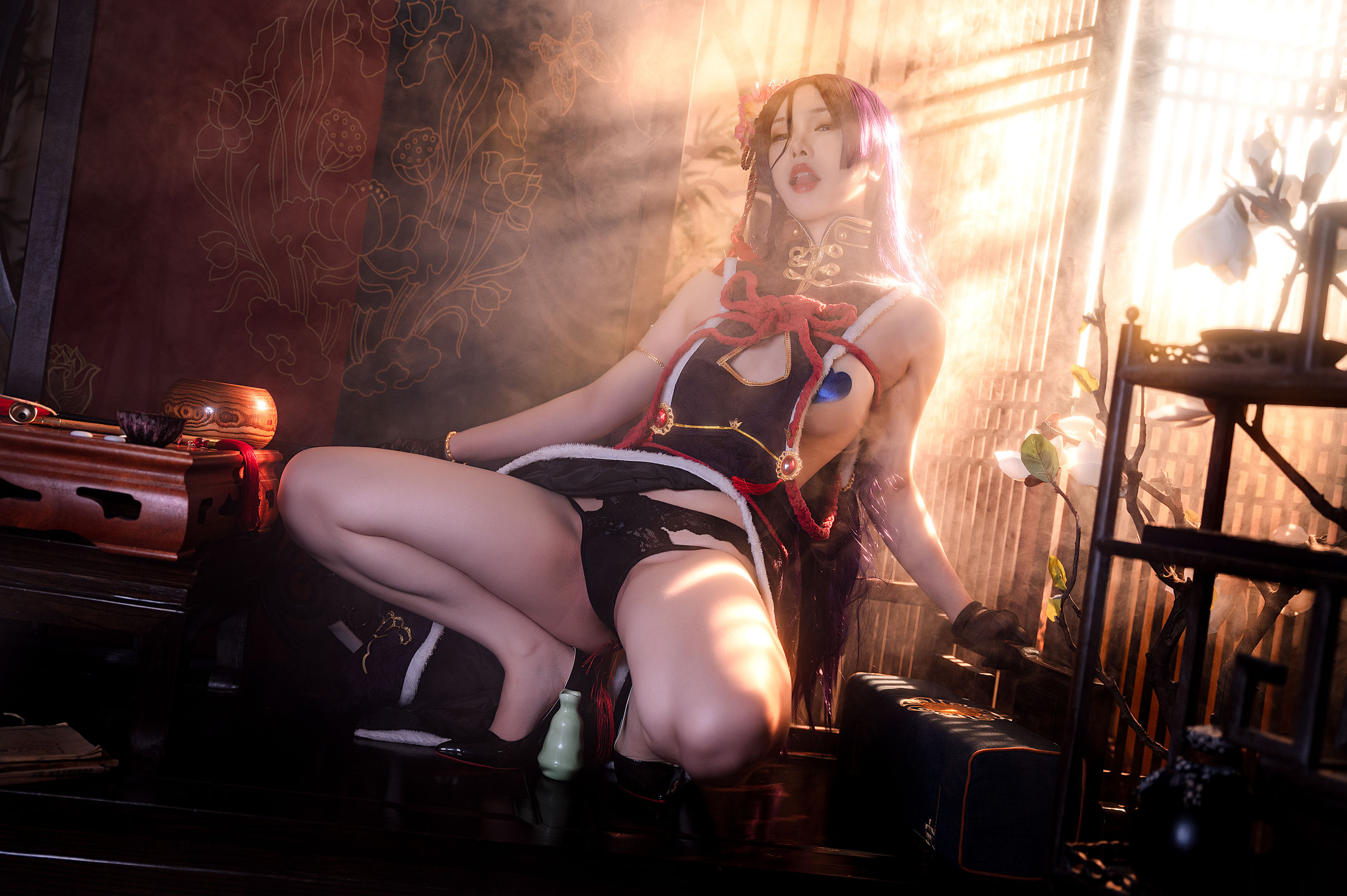 一北亦北 – 奶光旗袍 [42P]