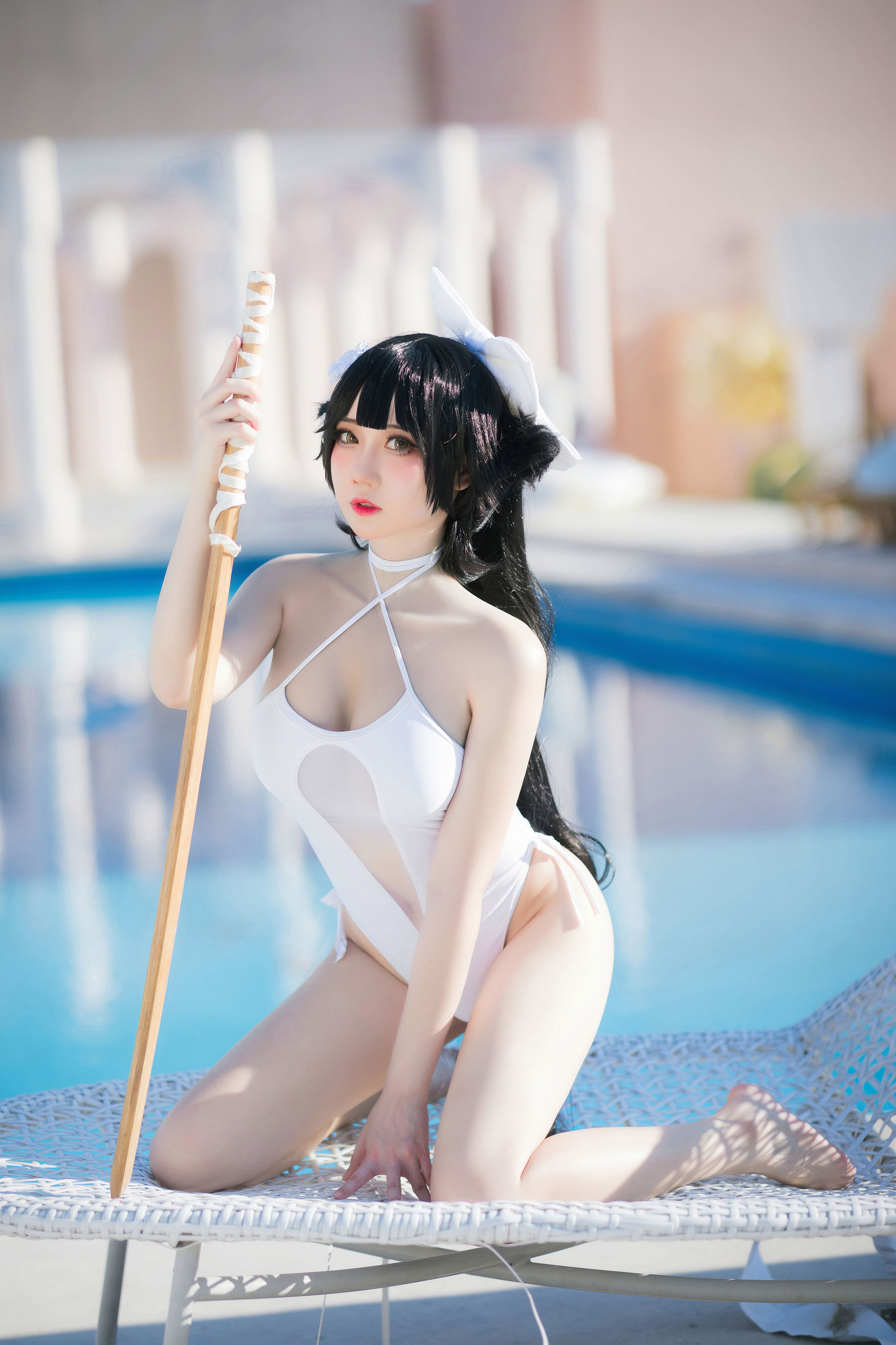 焖焖碳 – 高雄泳装 [24P]