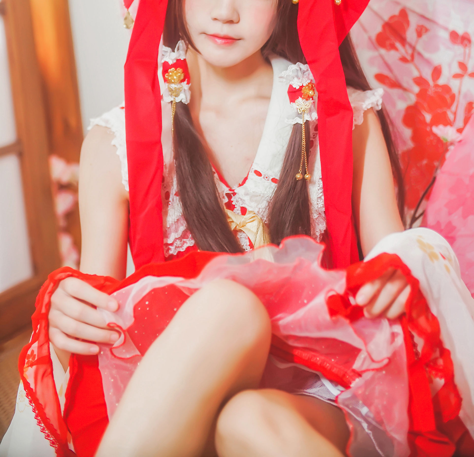 [萝莉COS] 疯猫ss《灵梦》 [40P]