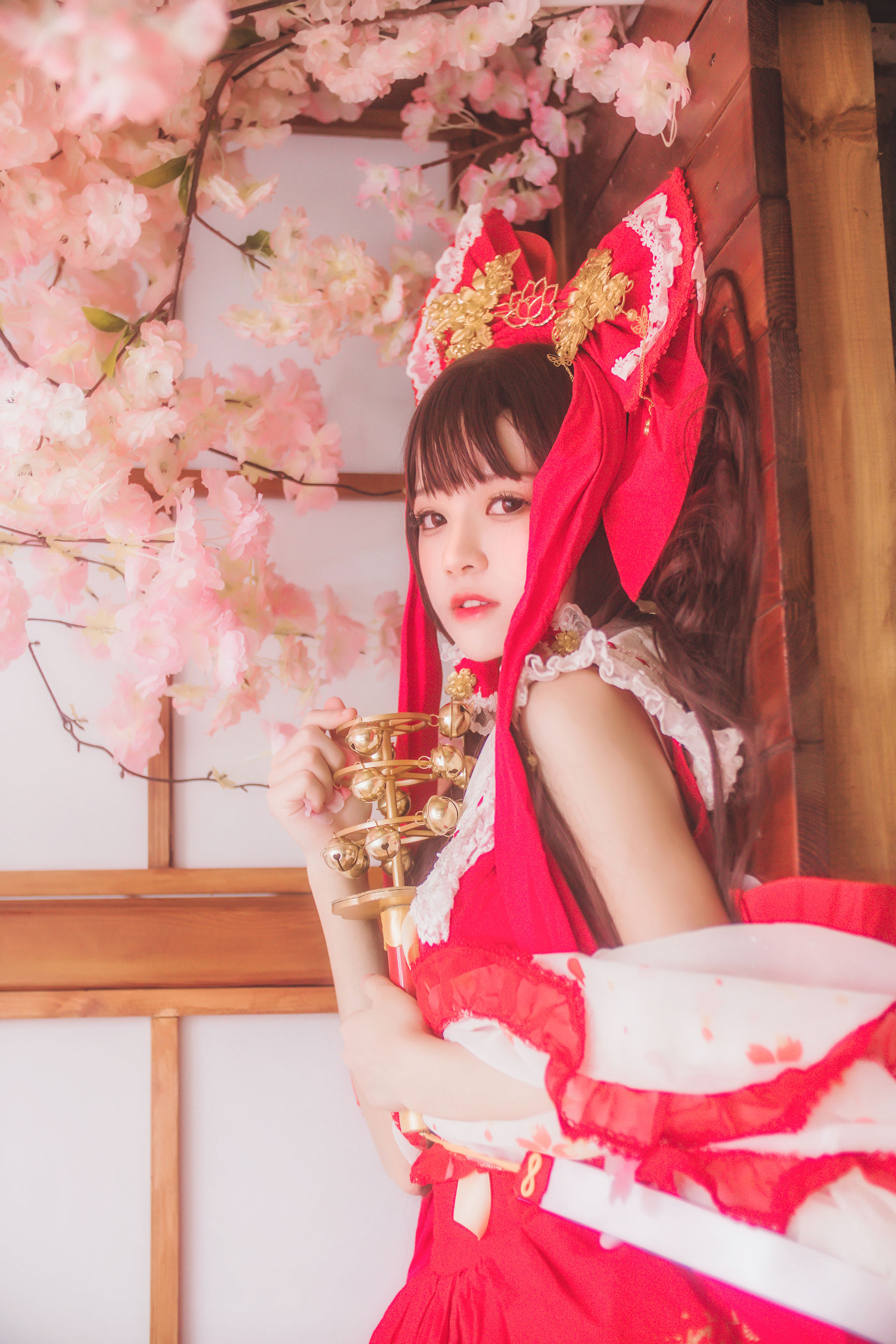 [萝莉COS] 疯猫ss《灵梦》 [40P]