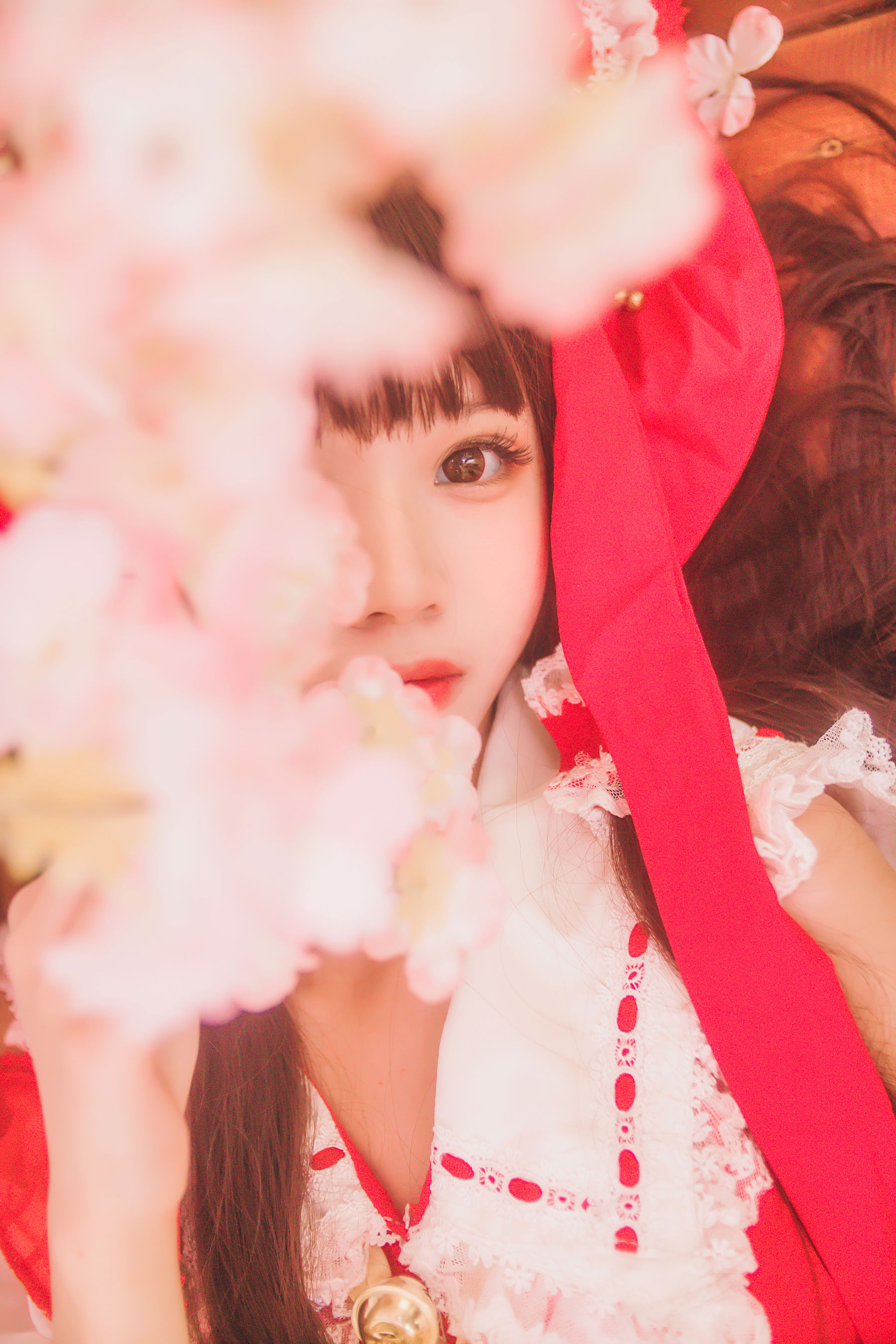 [萝莉COS] 疯猫ss《灵梦》 [40P]