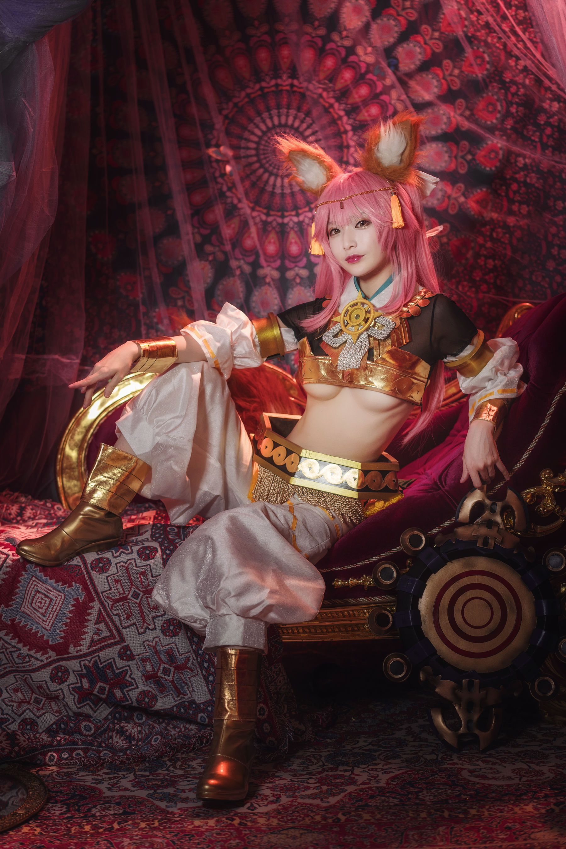 [Cosplay写真] 动漫博主铁板烧鬼舞w – 玉藻前 神话 [20P]