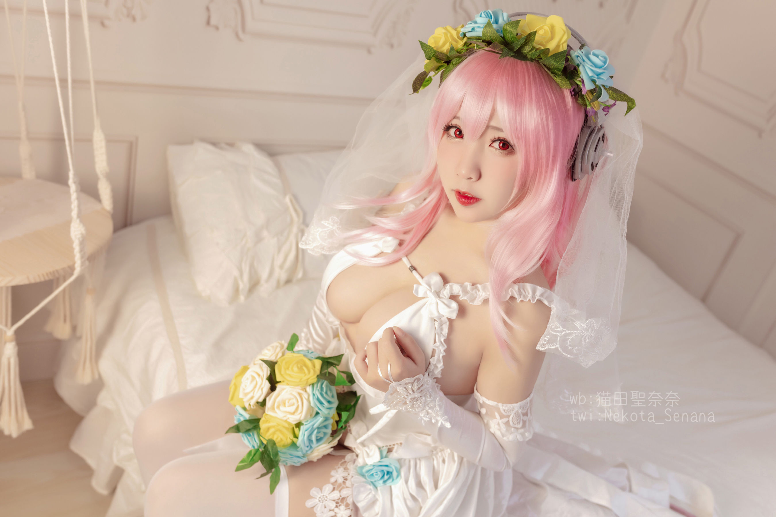 动漫博主貓田聖奈奈 – 索尼子十周年花嫁 [35P]