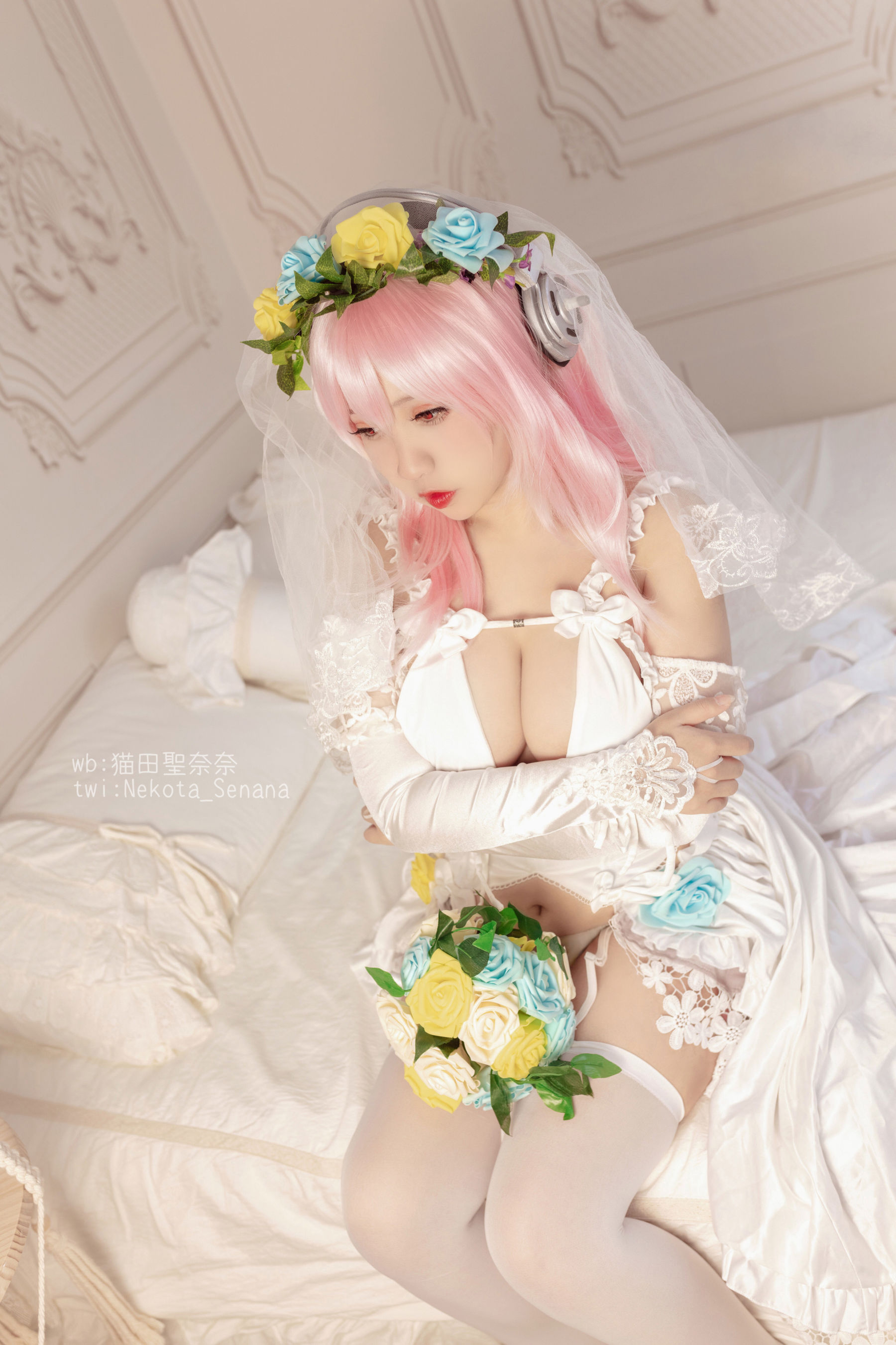 动漫博主貓田聖奈奈 – 索尼子十周年花嫁 [35P]