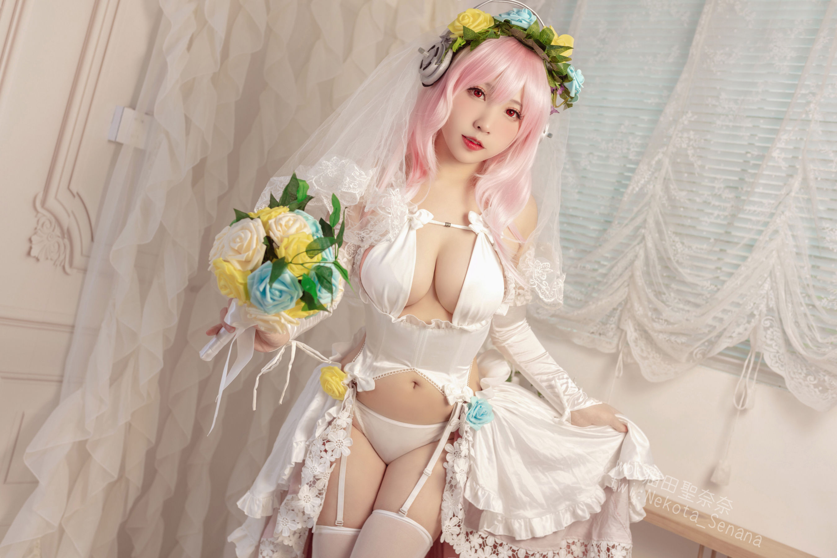 动漫博主貓田聖奈奈 – 索尼子十周年花嫁 [35P]