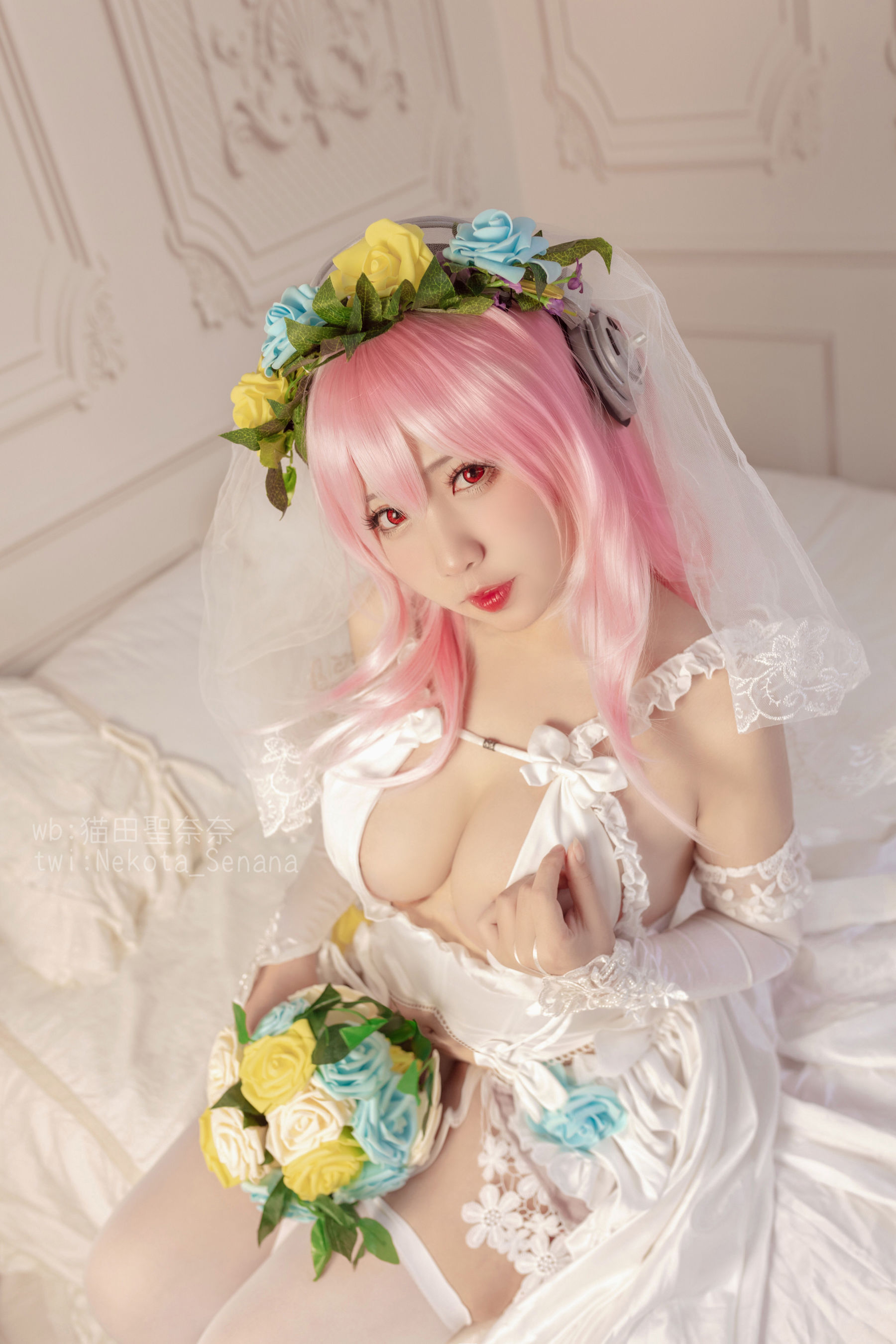 动漫博主貓田聖奈奈 – 索尼子十周年花嫁 [35P]