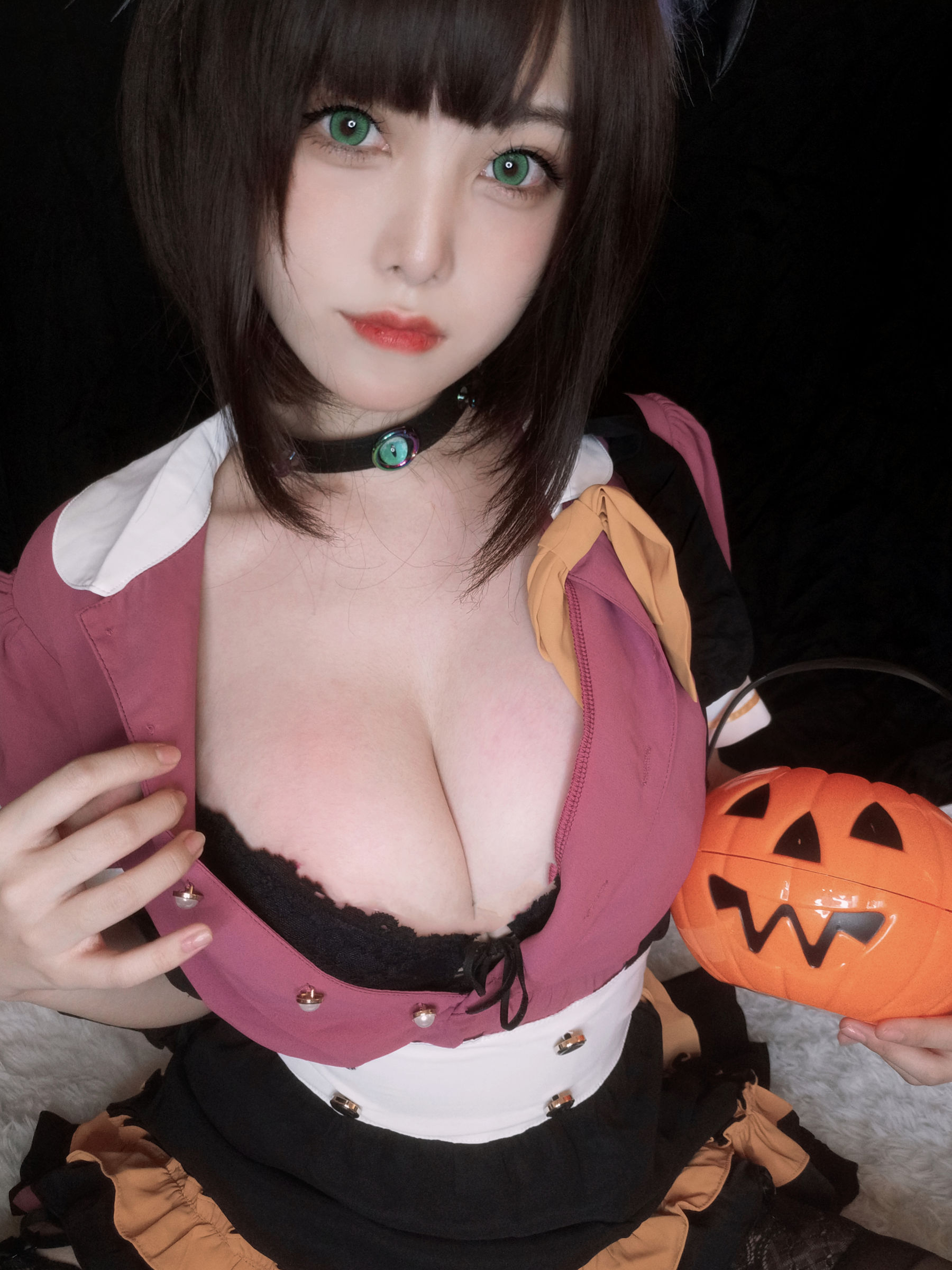 萌系小姐姐蜜汁猫裘 – 万圣节 [27P]