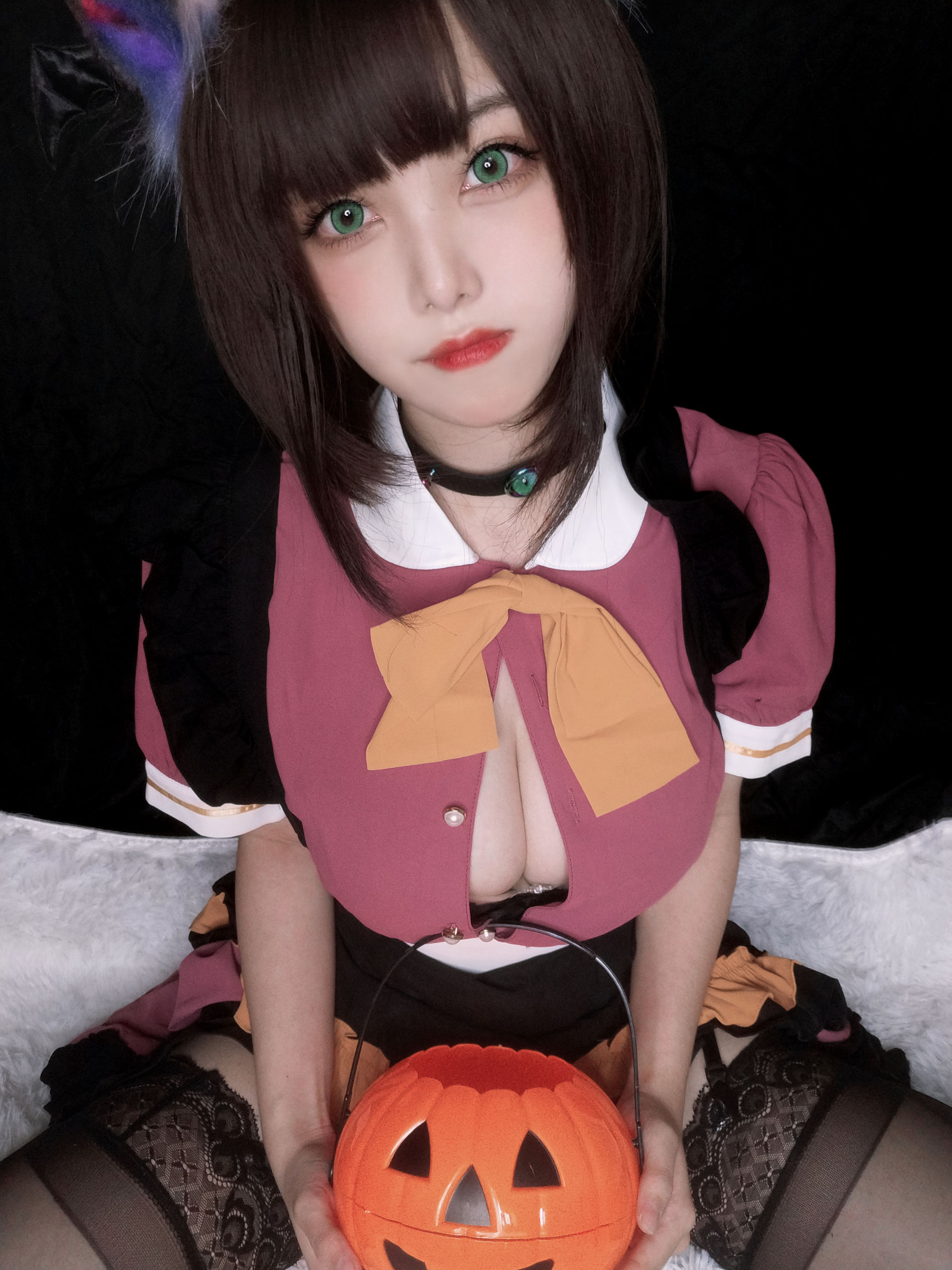 萌系小姐姐蜜汁猫裘 – 万圣节 [27P]