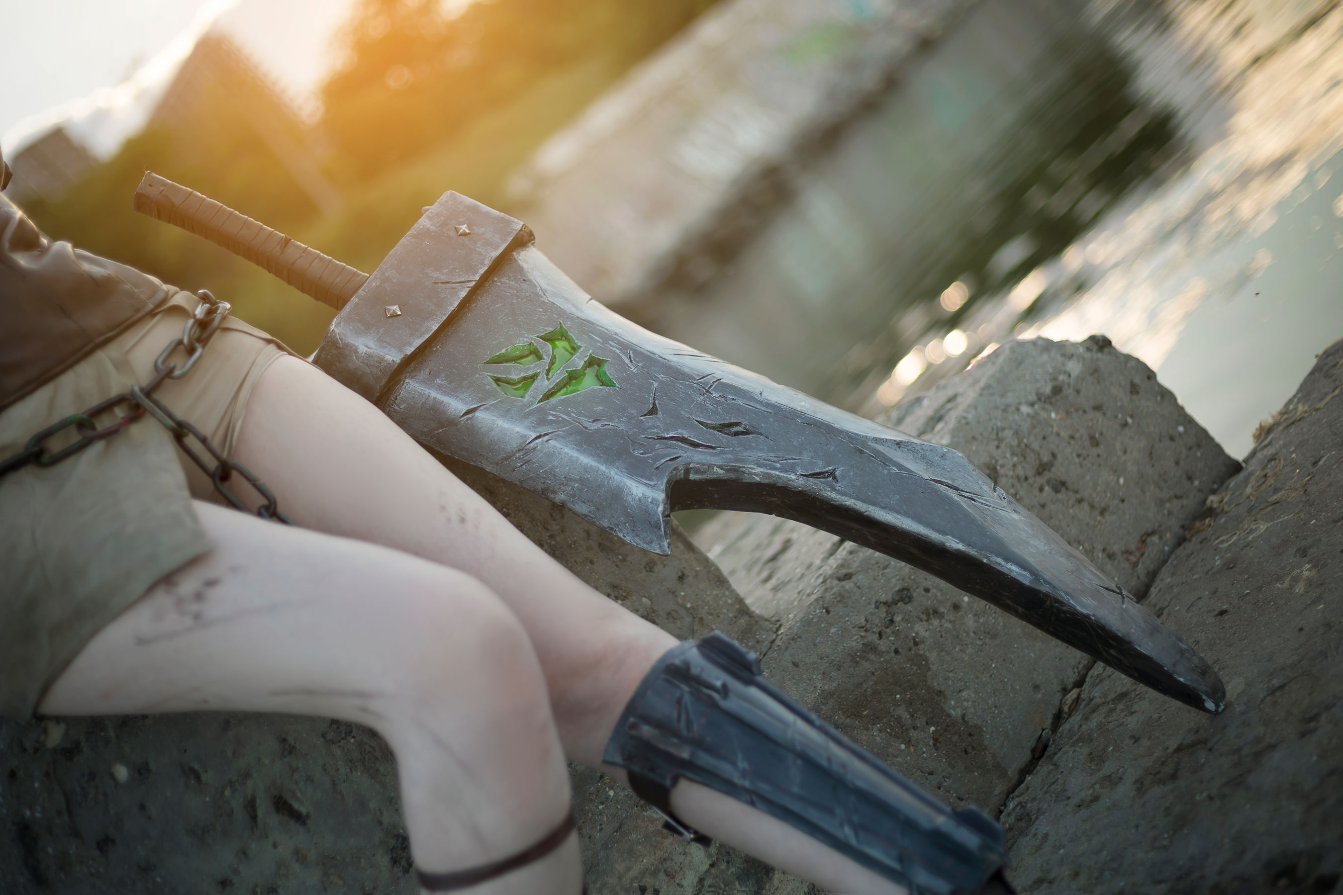 国外美女SayaTheFox – 放逐之刃 [14P]