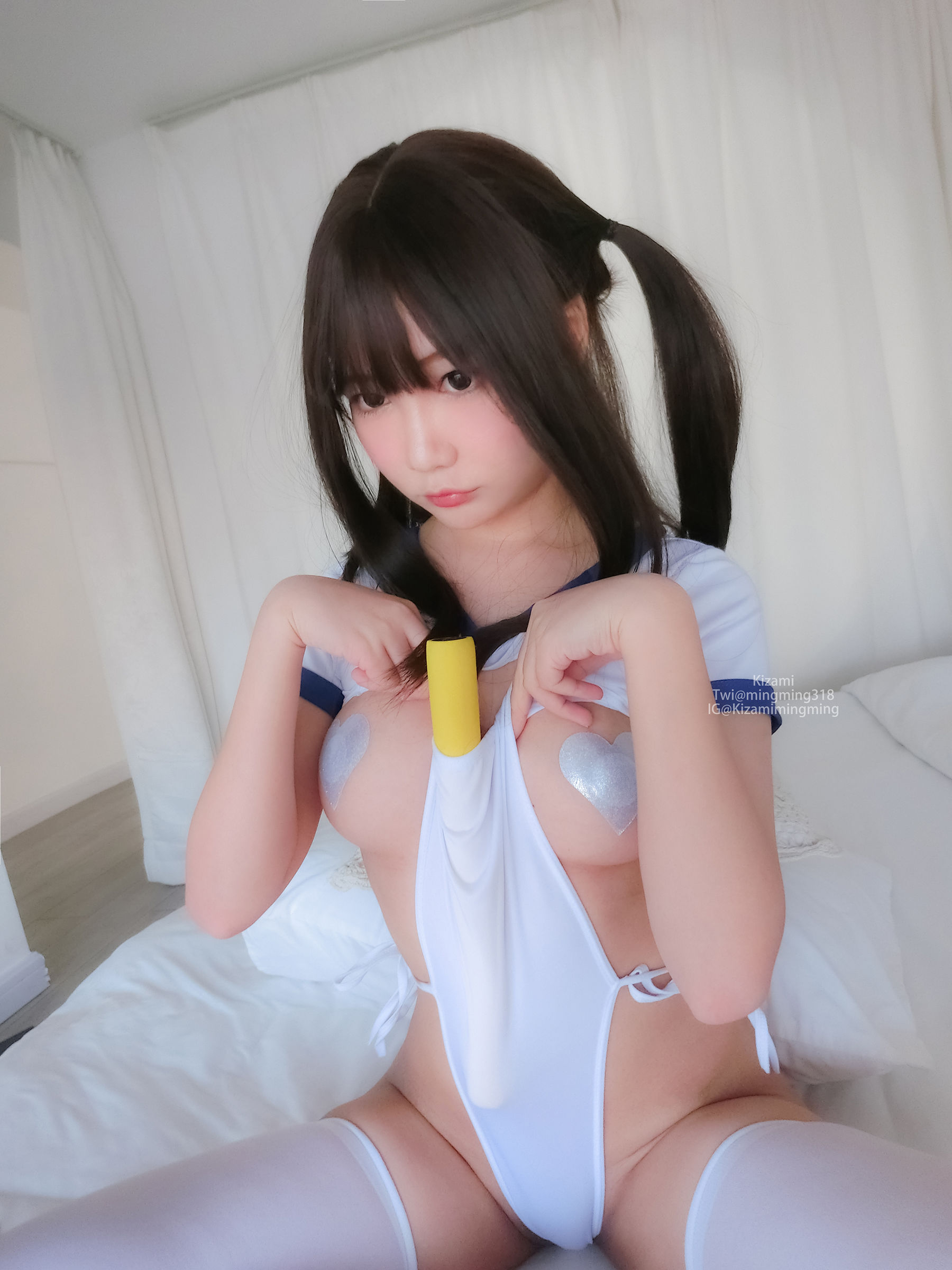 [銘銘Kizami] fantia 2021-12-04 按钮拉力棒 [40P]