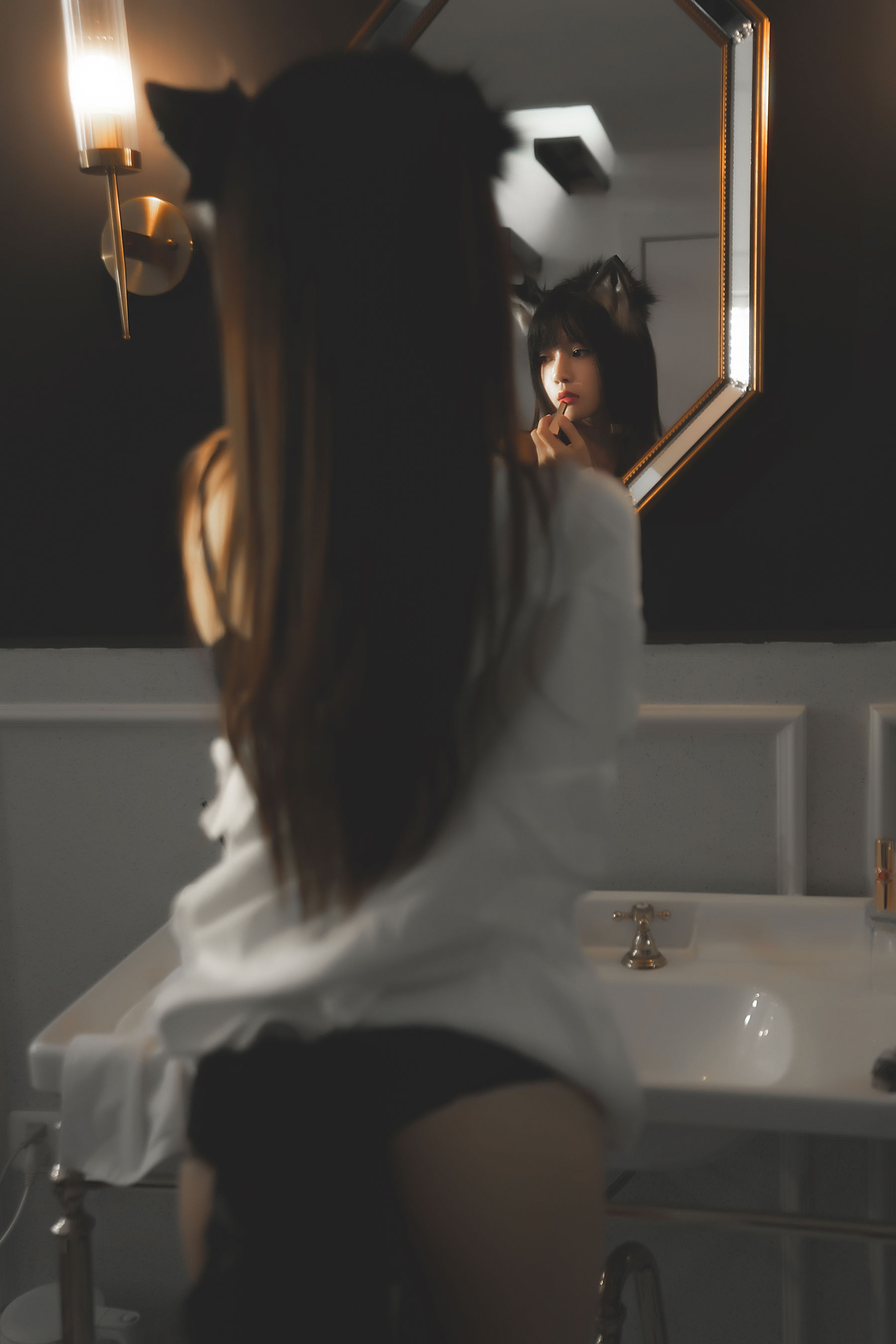 桜桃喵 – 狼来了02 [43P]