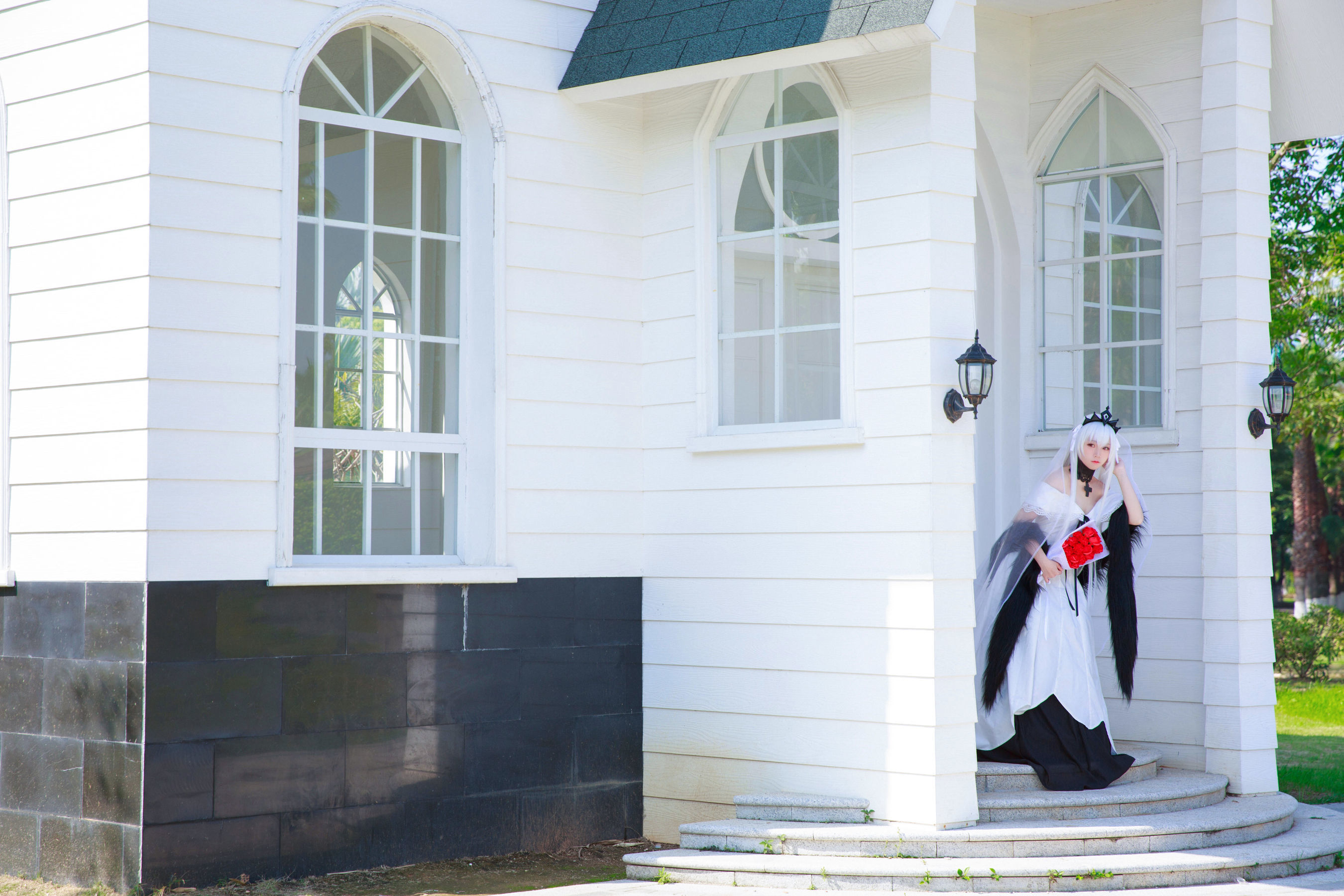 动漫博主G44不会受伤 – 98K婚纱 德皇 [25P]