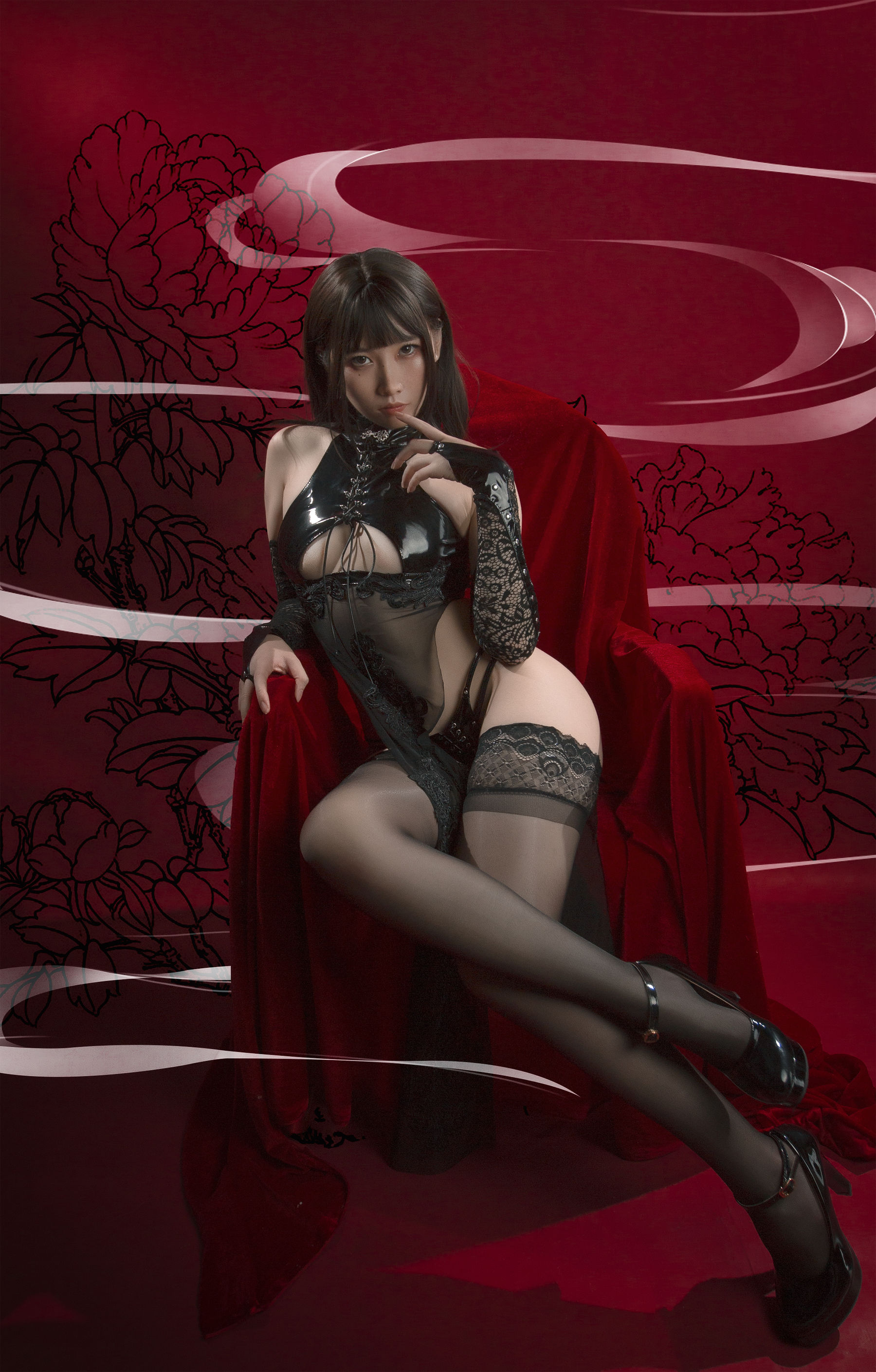 动漫博主uki雨季 – 靡烟旗袍 [20P]