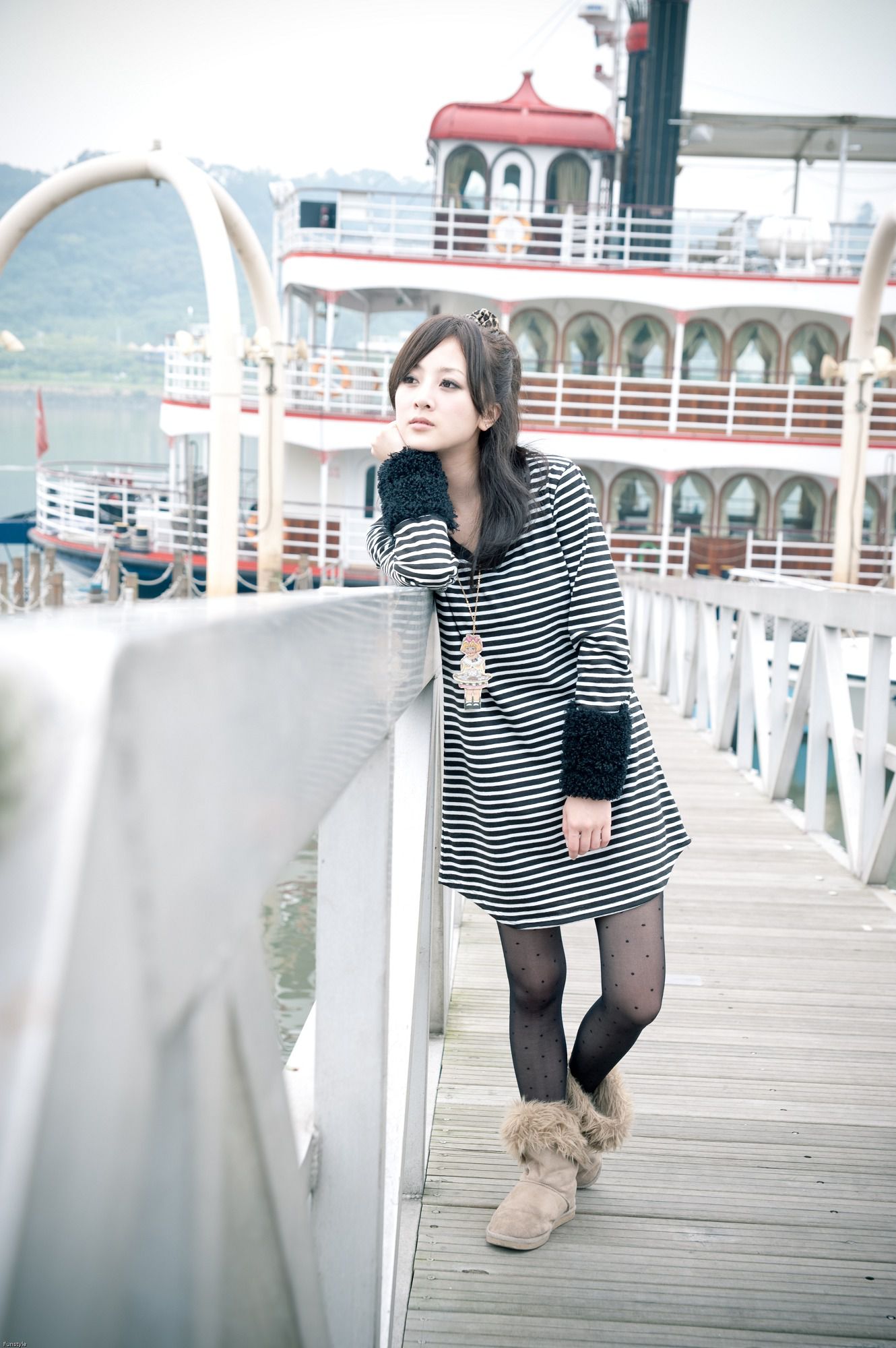 果子MM@张凯洁《關渡曲外拍》 [45P]