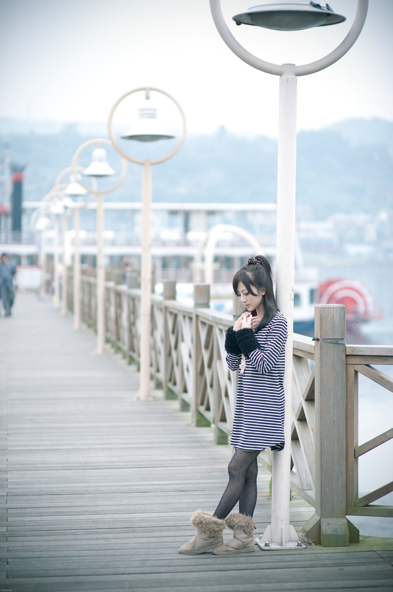 果子MM@张凯洁《關渡曲外拍》 [45P]