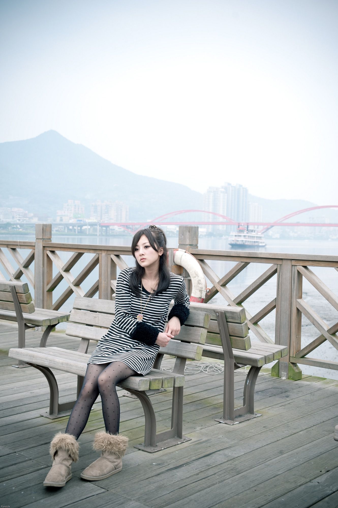 果子MM@张凯洁《關渡曲外拍》 [45P]