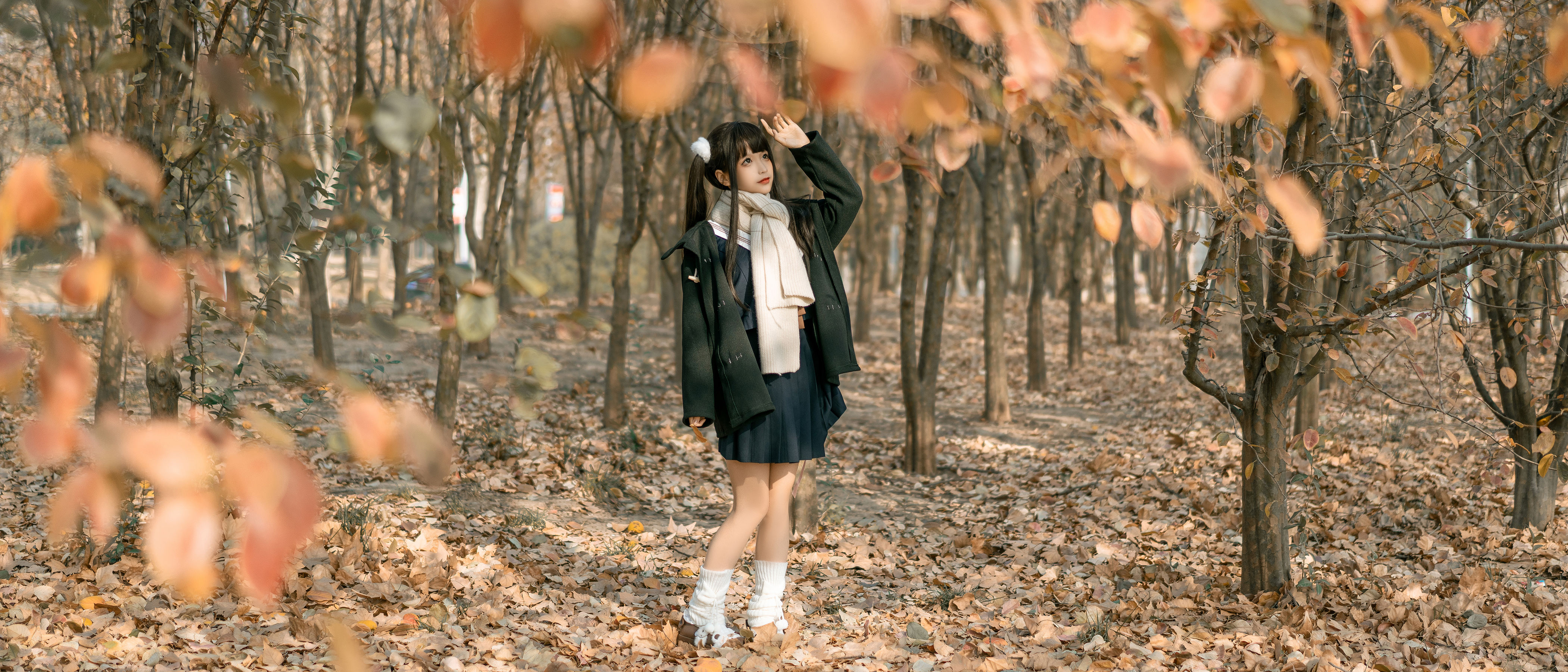 动漫博主蠢沫沫 – 秋季JK [19P]