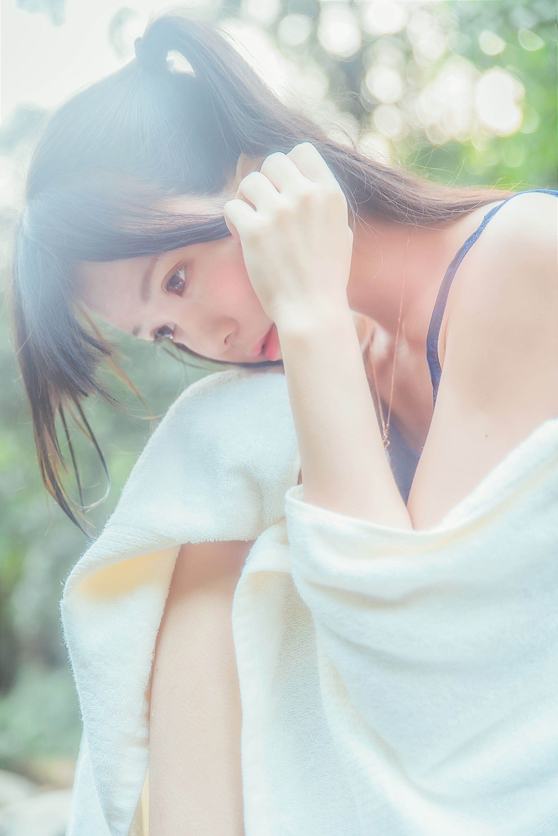 [萝莉COS] 桜桃喵《校服少女COSPLAY湿身系列》 [75P]