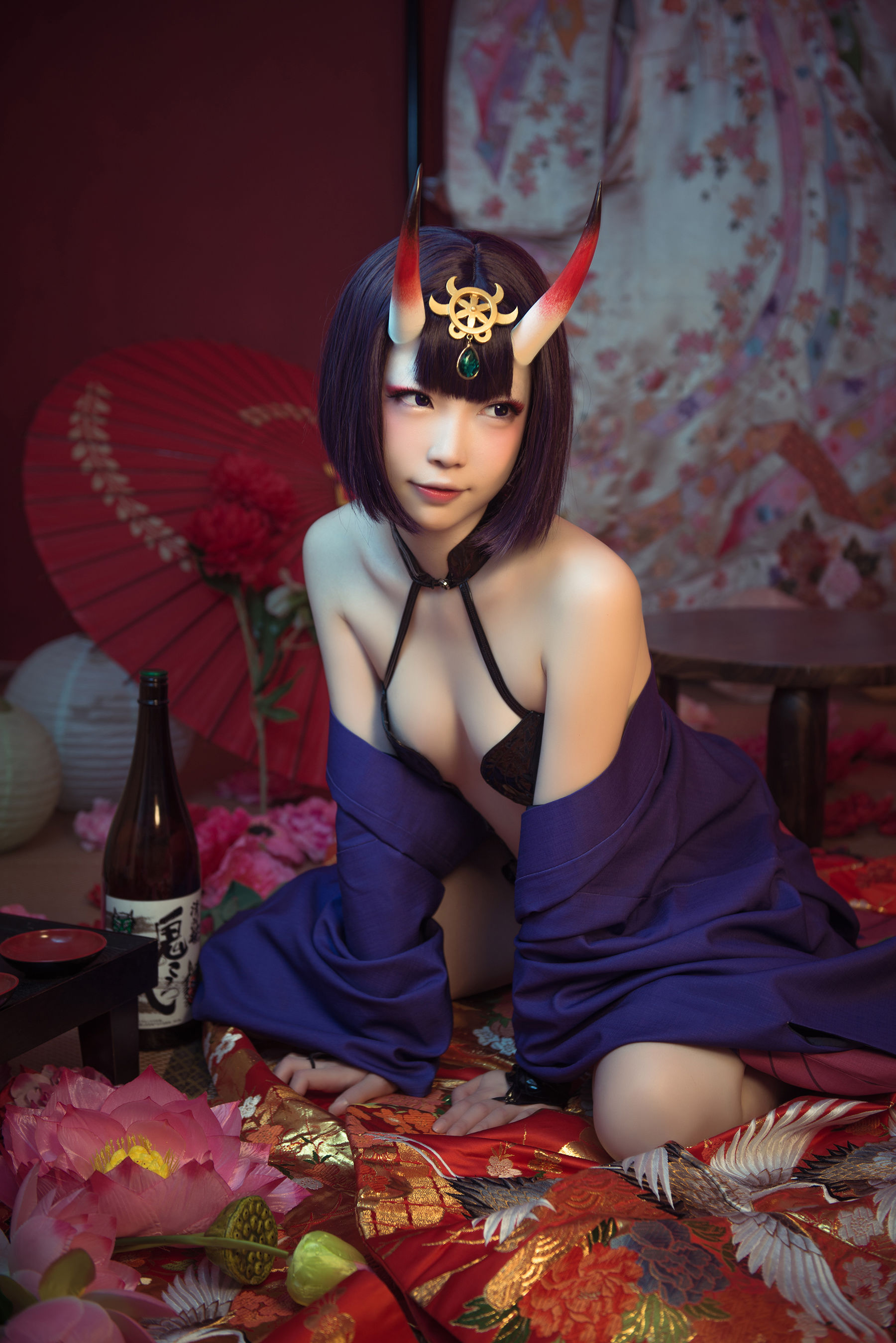 大胸萌妹妖少you1 – 酒吞童子 [9P]