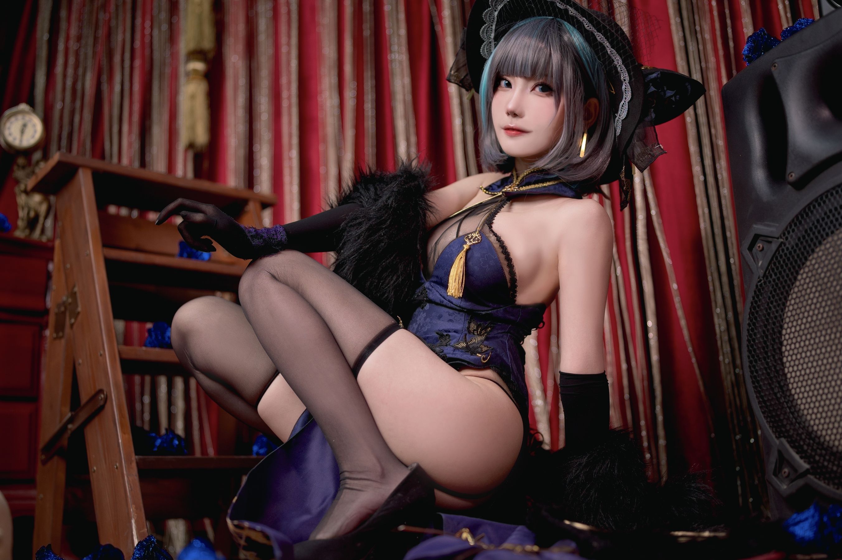 卜呦Mikon – 柴郡音乐绚烂 [15P]