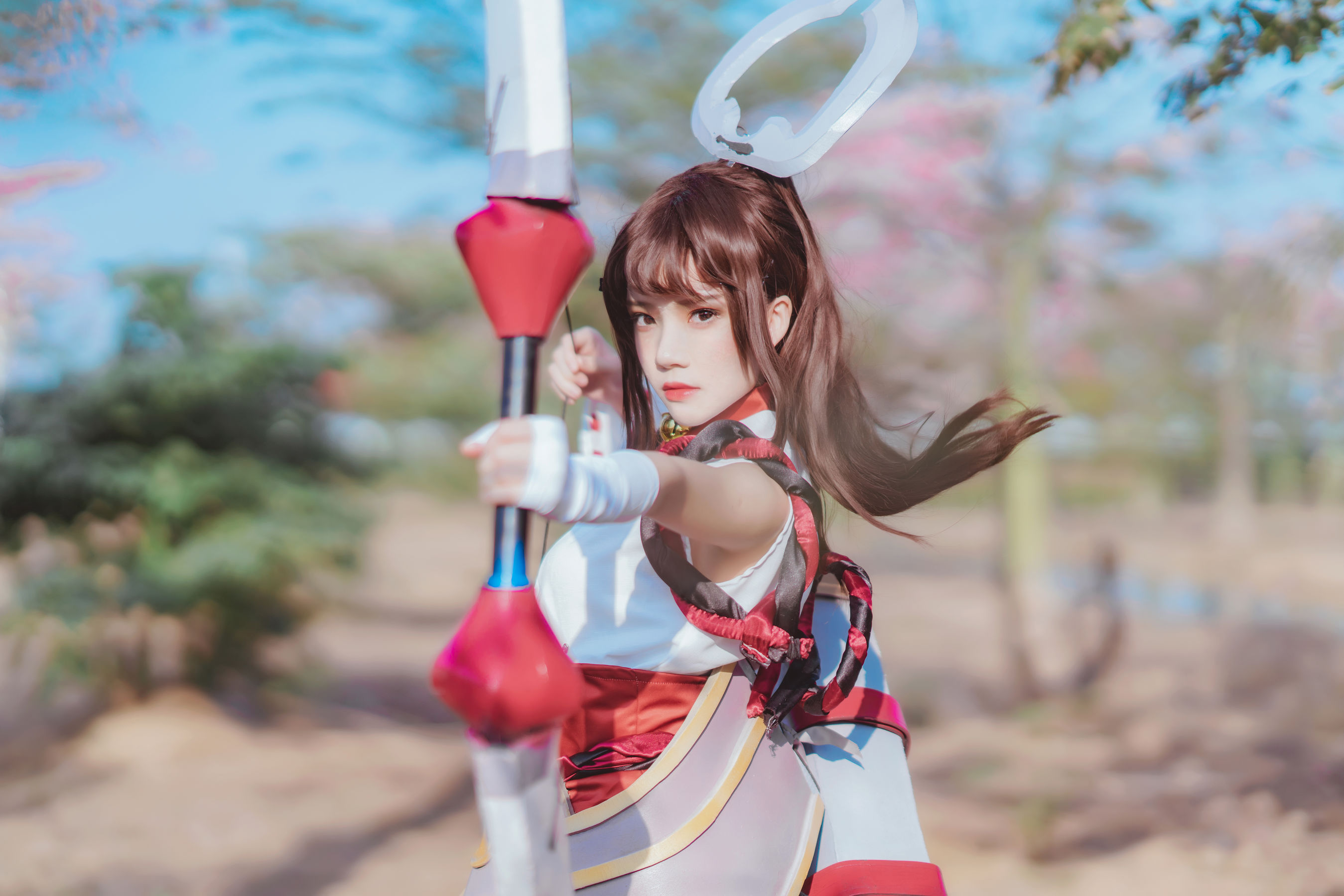 [萝莉COS] 桜桃喵 – 伽罗COS [32P]